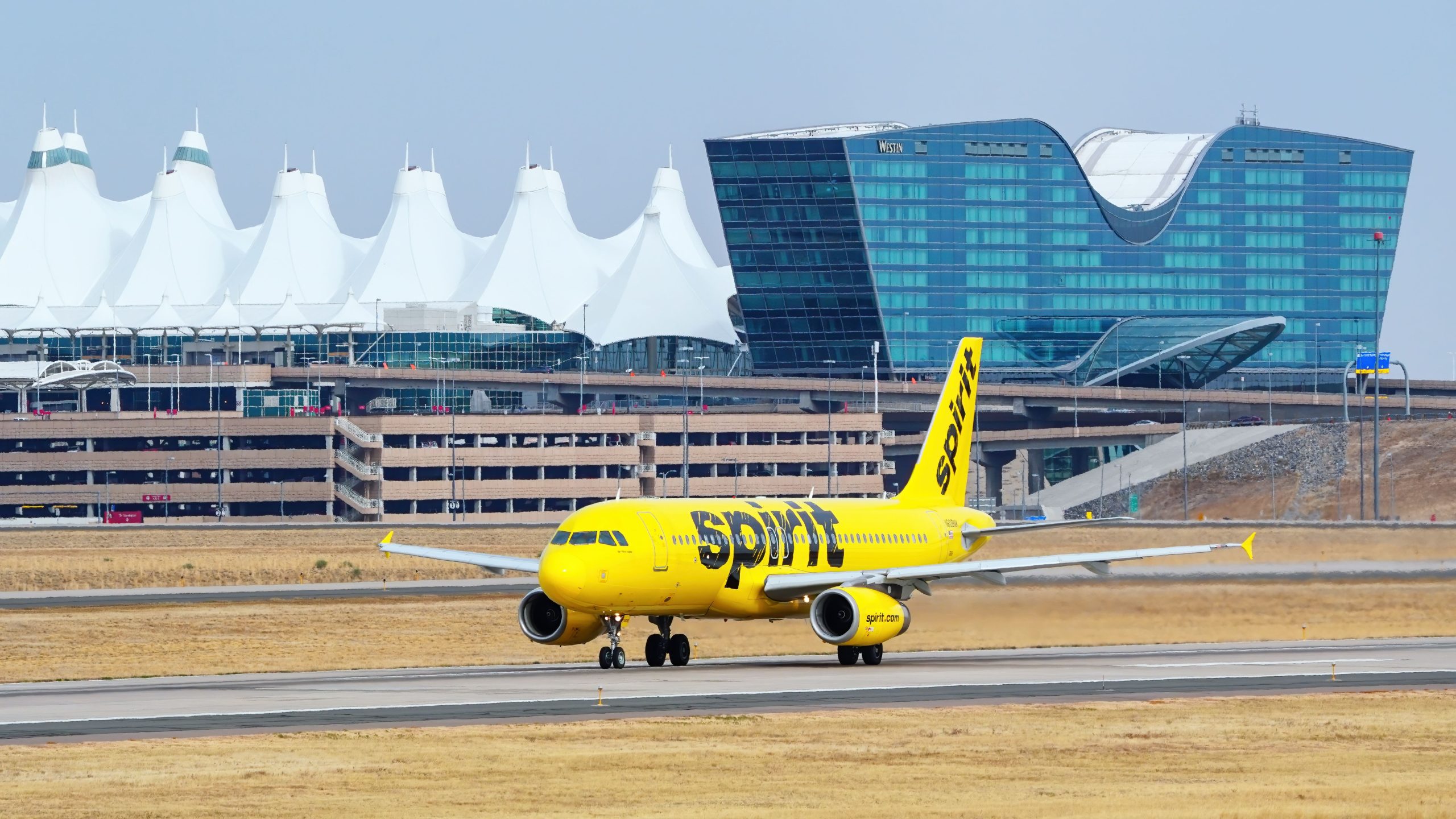 Goodbye: Die endgültige Abfahrt von Spirit Airlines vom internationalen Flughafen Denver ist heute