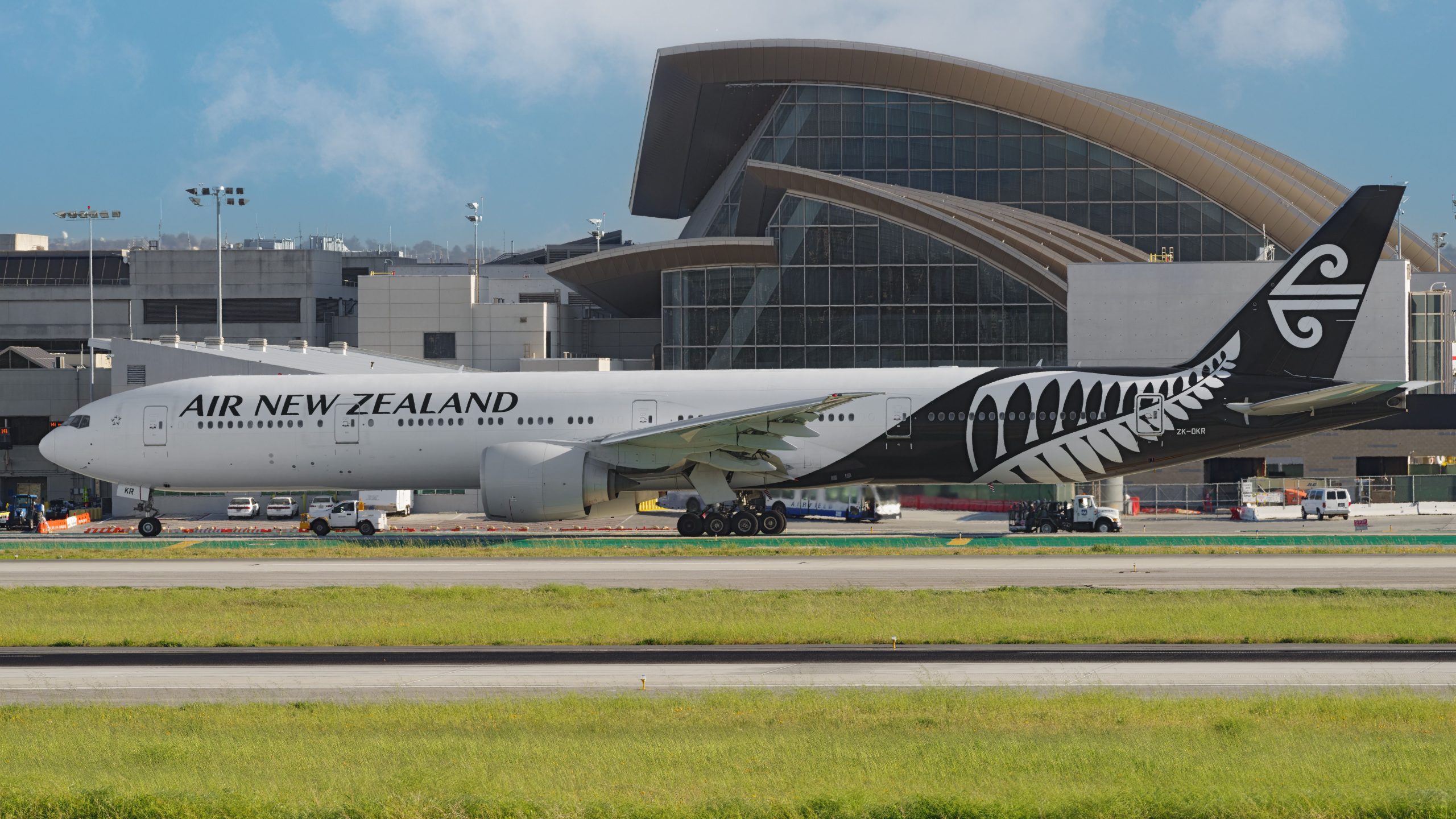 Air New Zealand trifft uns wettbewerbsfähigen Gegenwind