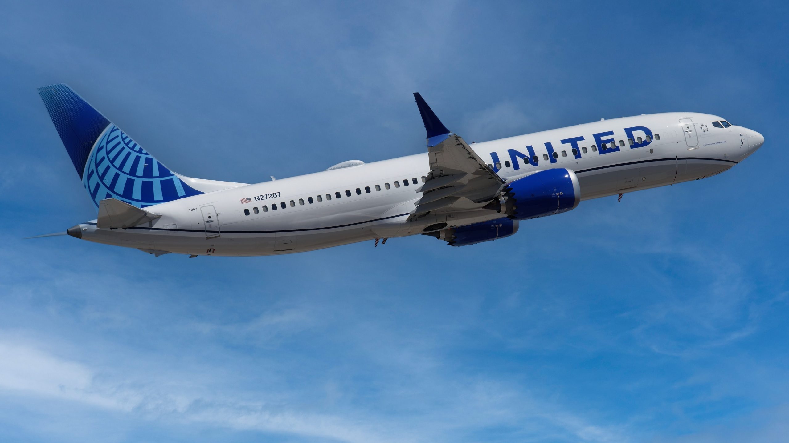 United Airlines Boeing 737 Max 8 kehrt fast 4 Monate nach Ausflug in Houston zurück, um zu bedienen