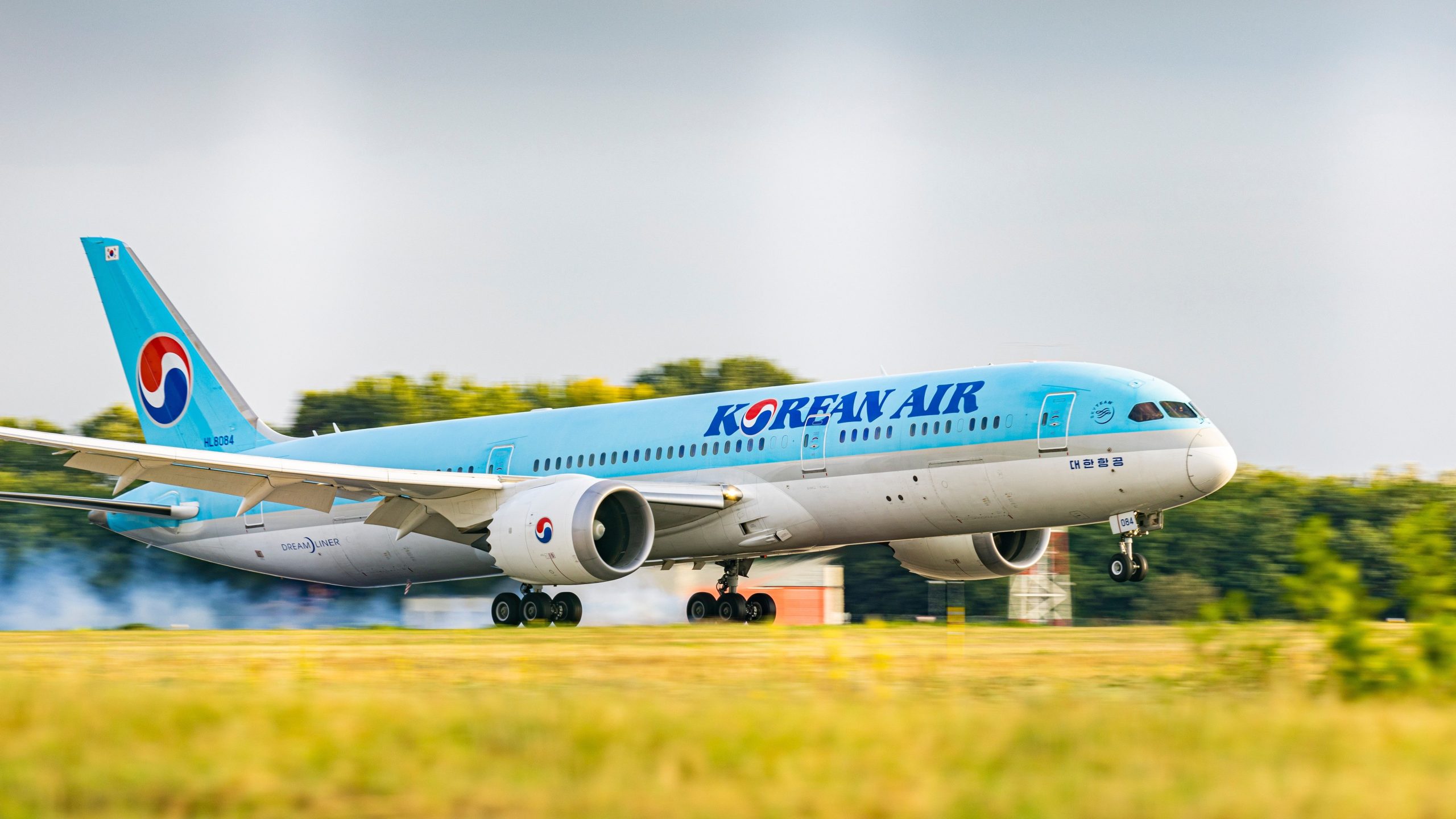 Koreanische Luftpläne für die größte Motor 