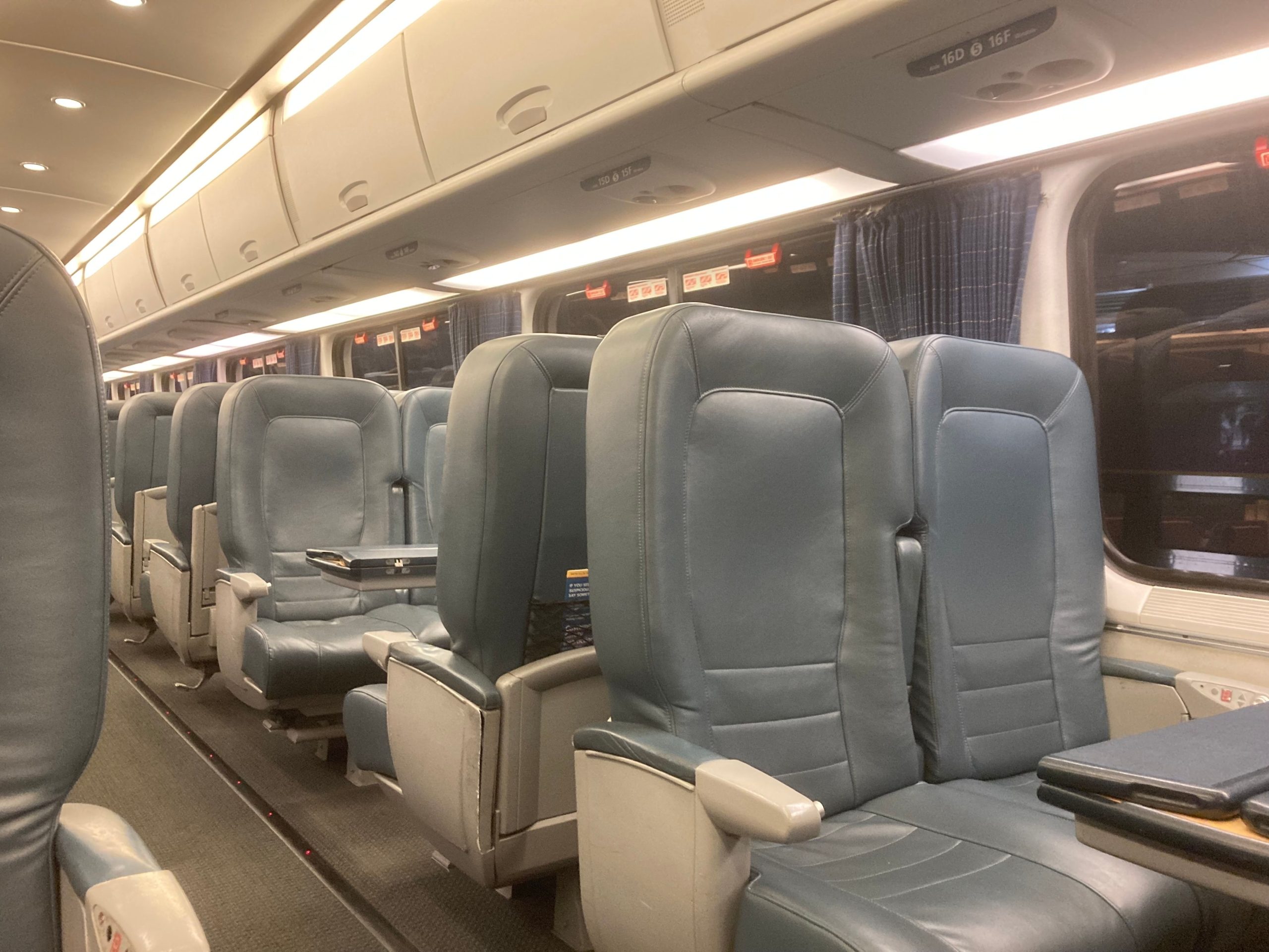 Der Student hat gemischte Reaktionen auf den Wert eines erstklassigen Tickets im Acela 