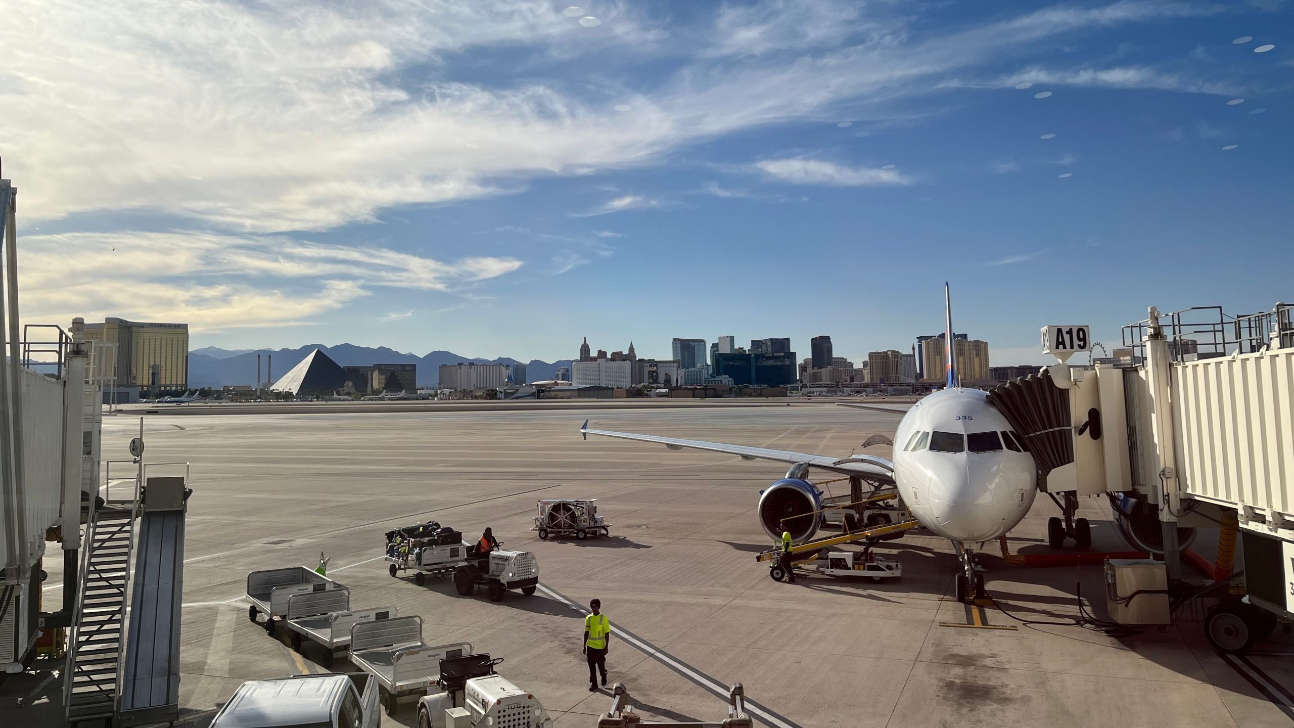 Die internationale Kapazität von Las Vegas wird voraussichtlich bis Ende des Jahres vor dem Pandemie erreicht