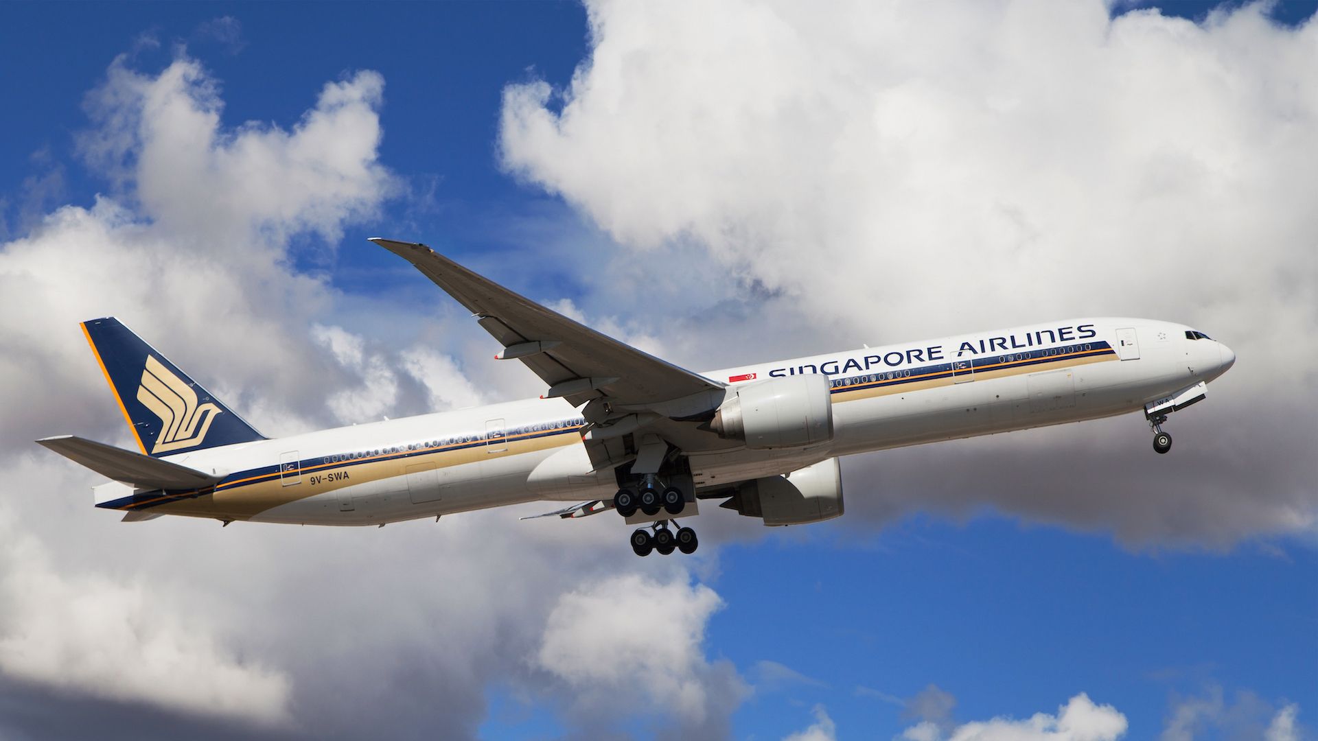 Singapore Airlines bietet Passagieren bei Boeing 777 Flight 2.000 US 