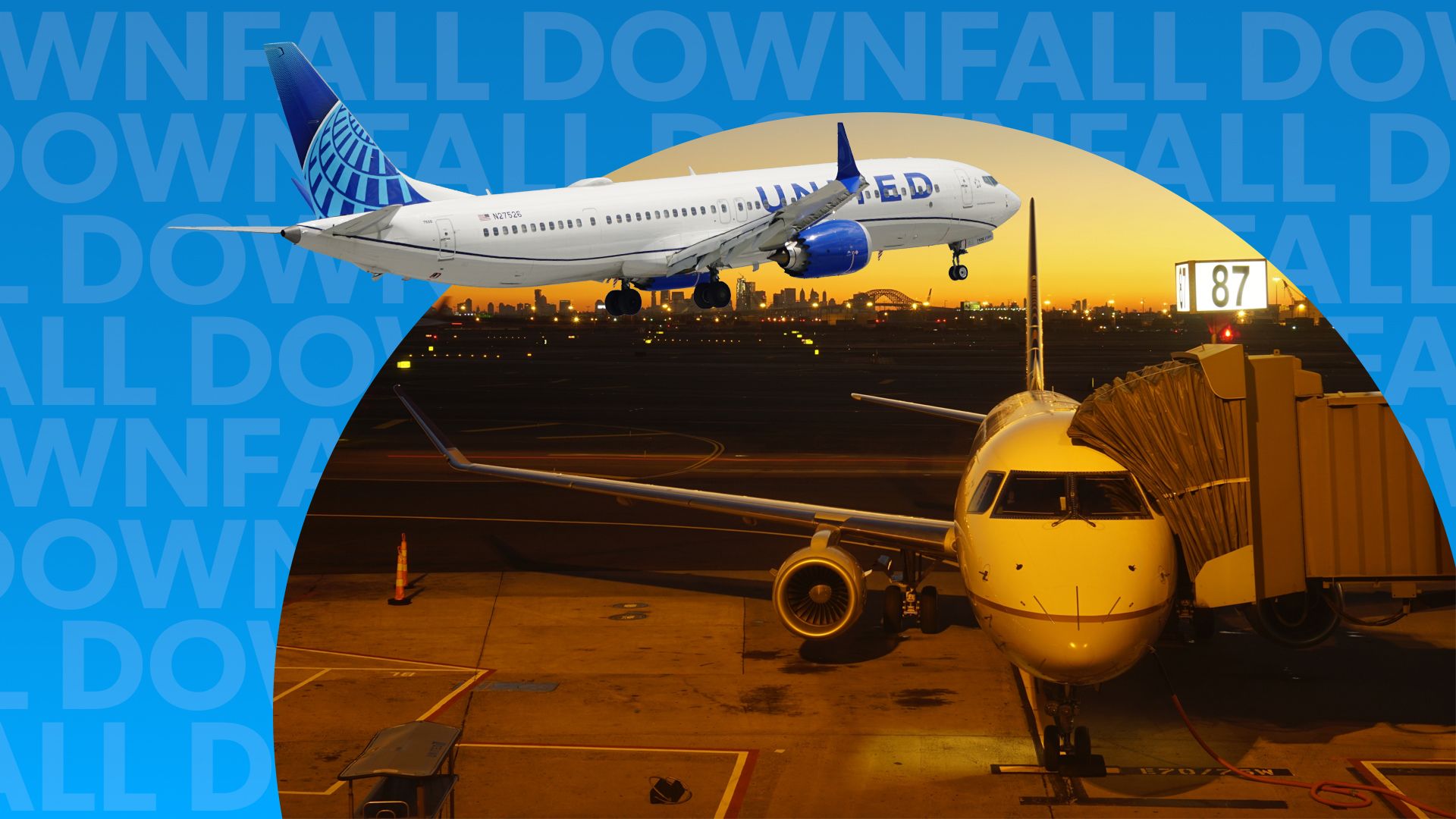 Die führenden Faktoren des Untergangs von Newark Liberty