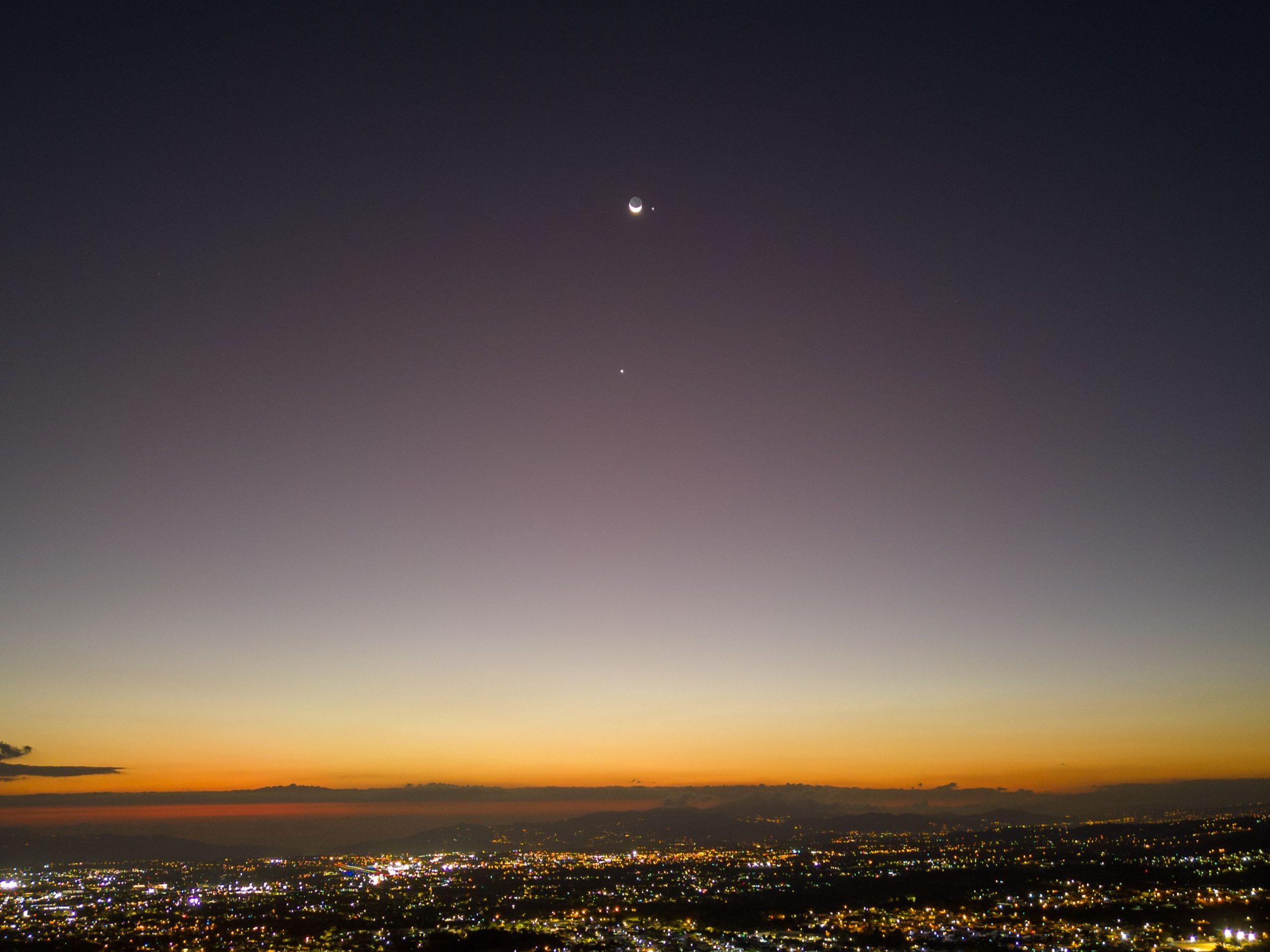 Die letzte himmlische Ausrichtung von 2024 findet am Montagabend statt und wird eine Schönheit sein