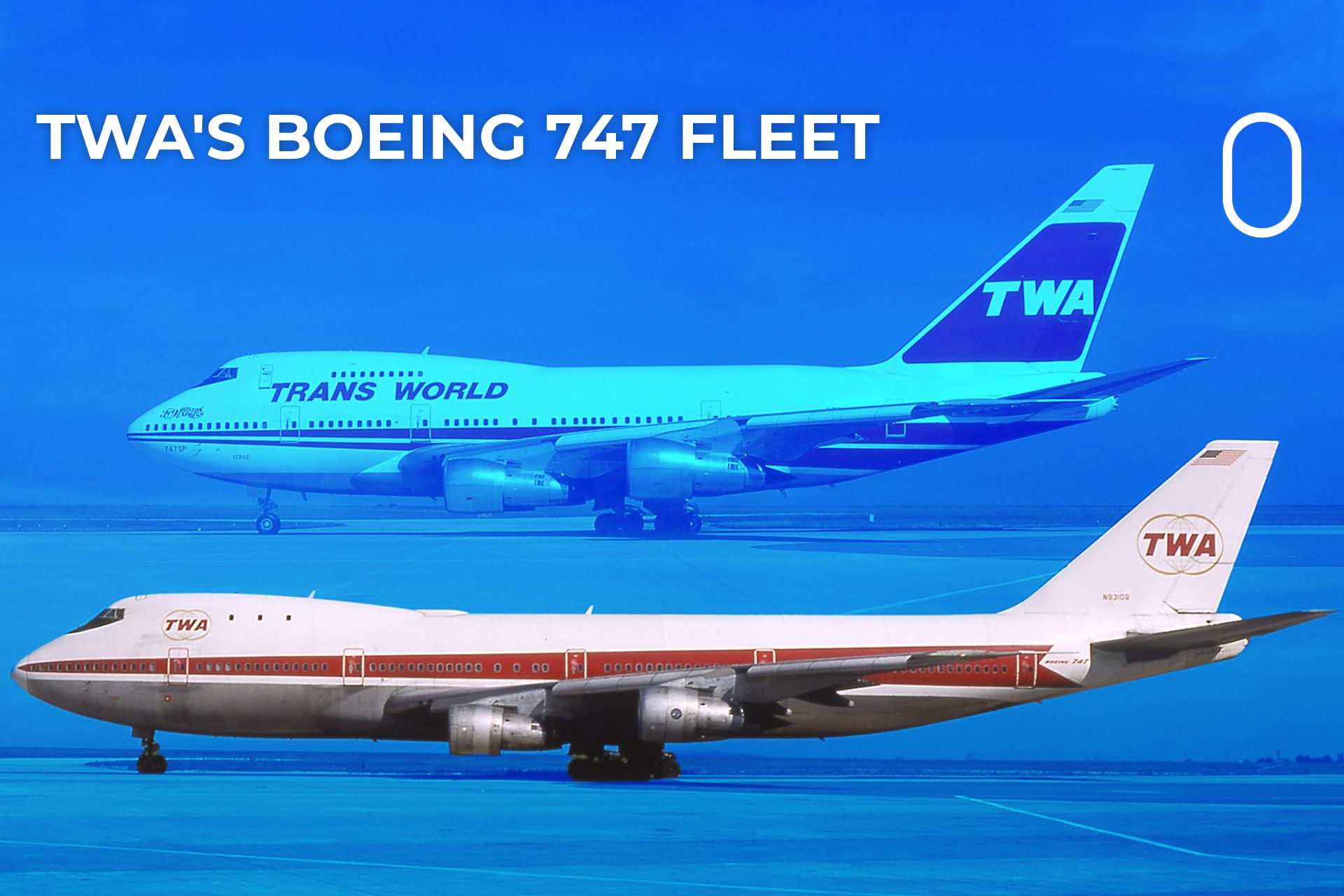 Die Geschichte von TWAs Boeing 747 