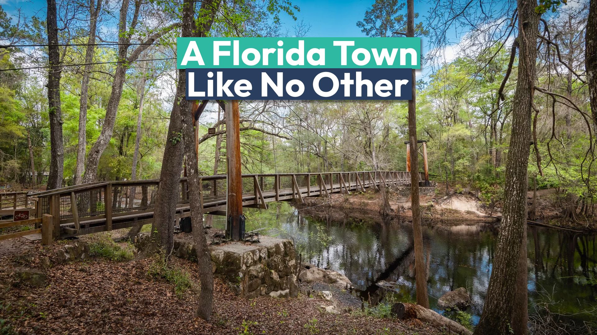Diese ländliche Stadt „Old Florida“ gibt den kleinen Gebirgssee in Kalifornien für ihr Geld einen Lauf für ihr Geld