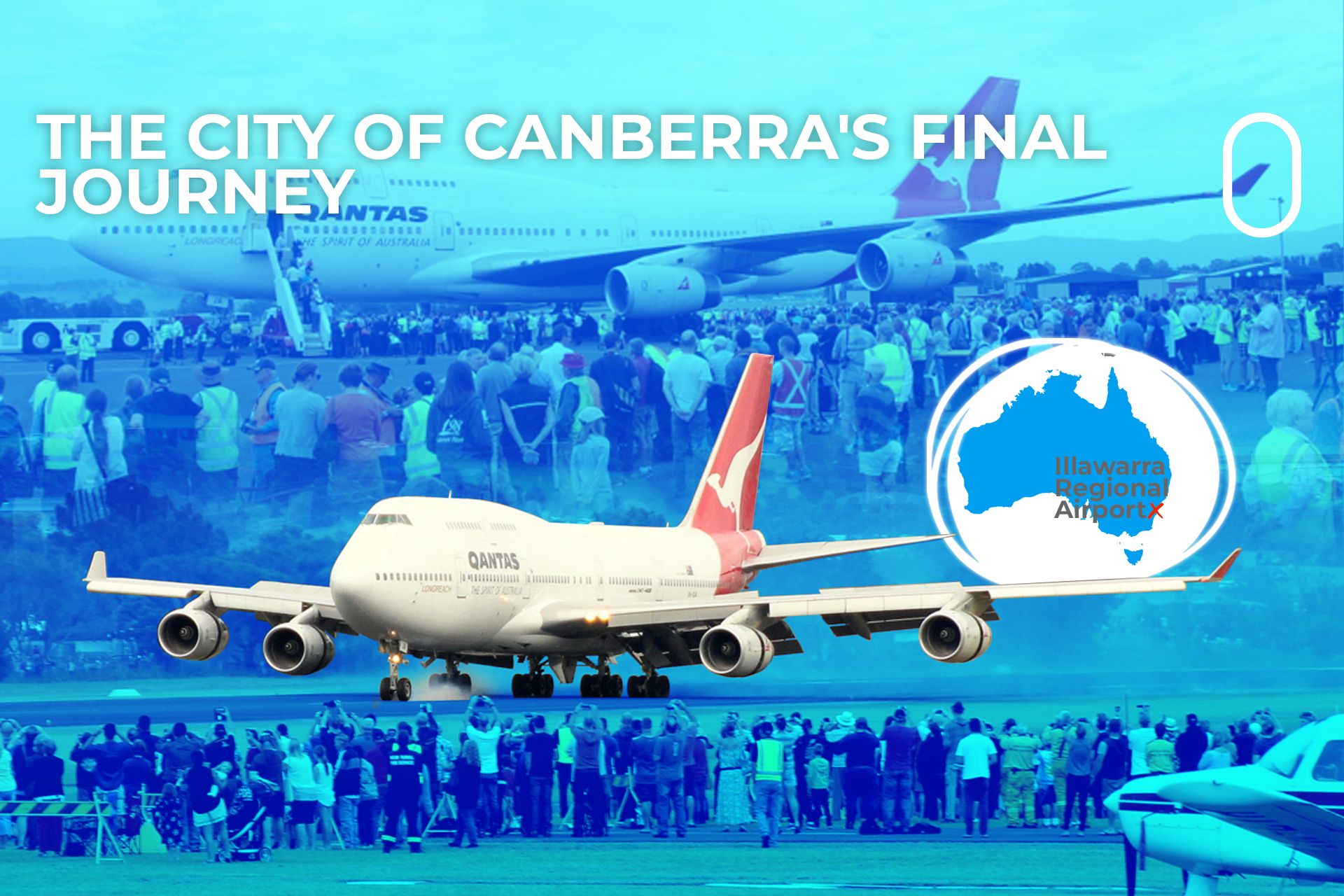 Rückfall: Als Qantas einen Boeing 747 in einen winzigen regionalen Flughafen flog