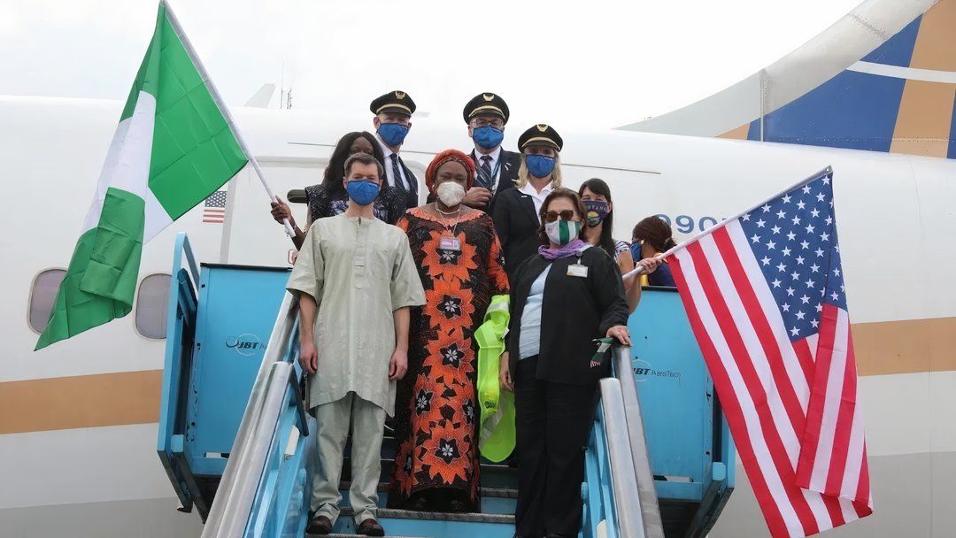 Exklusiv Boeing 787 Dreamliner: United Airlines 'Washington Dulles an die Lagos 