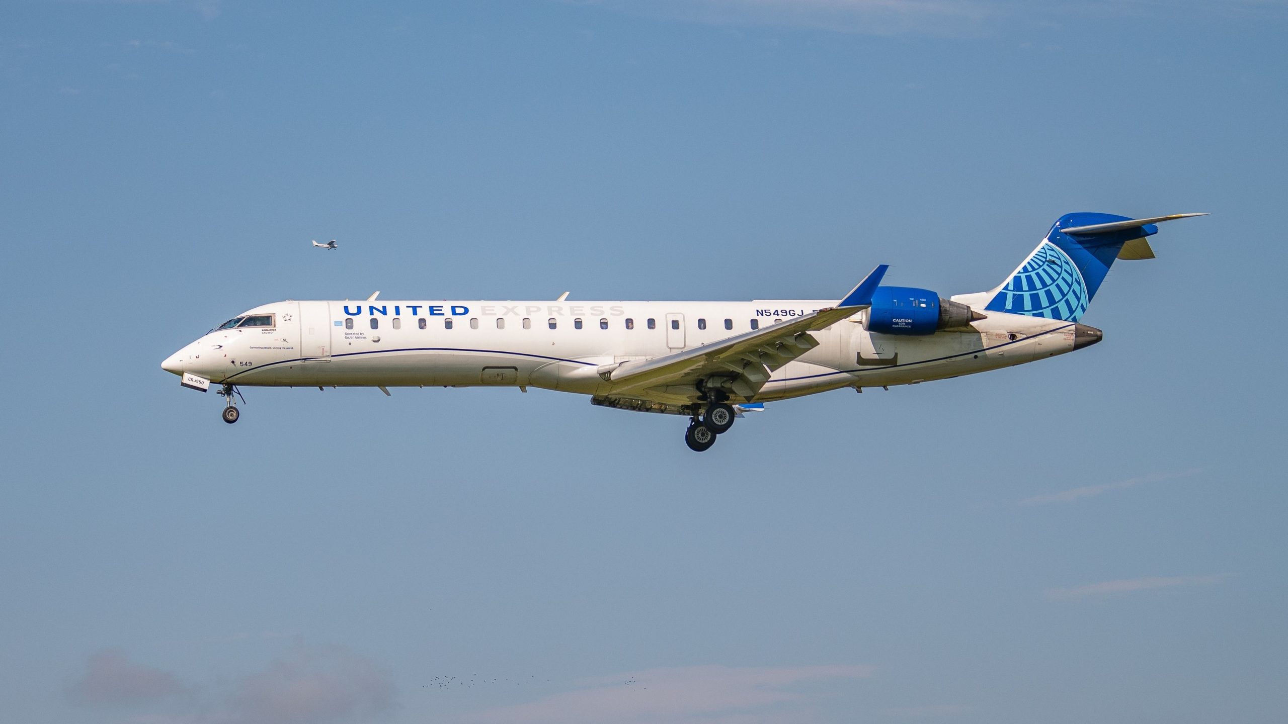 FAA untersucht United Airlines Bombardier CRJ550 Depresurisierung