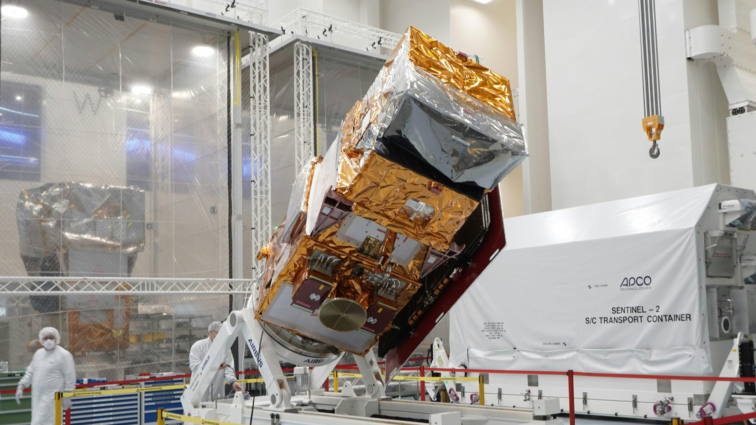 Airbus startet Sentinel 2C Earth Beobachtung Klimaatellit