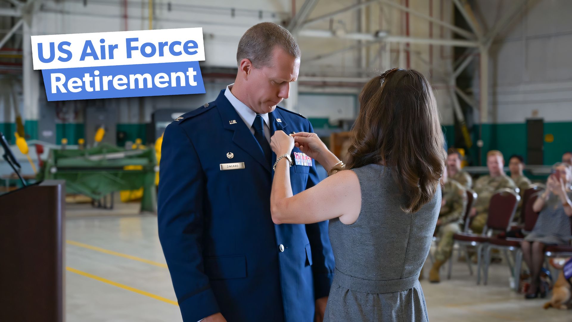 Erklärt: Die US Air Force Retirement Pay Diagramm