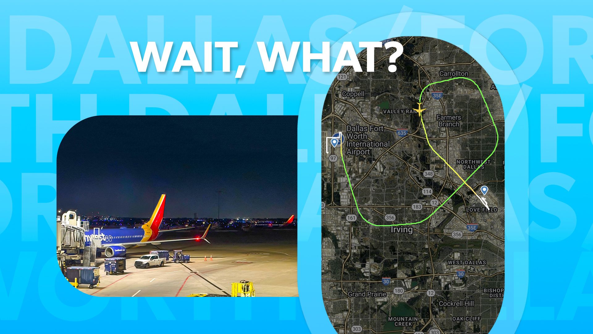 Warum diese 2 Southwest Airlines Boeing 737-800 am internationalen Flughafen Dallas/Fort Worth entdeckt wurden