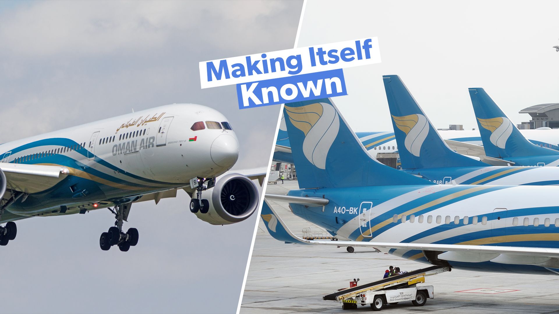 Junger Anstieg in den großen Ligen: Wie kann Oman Air die "Big Three" Nahen Osten 