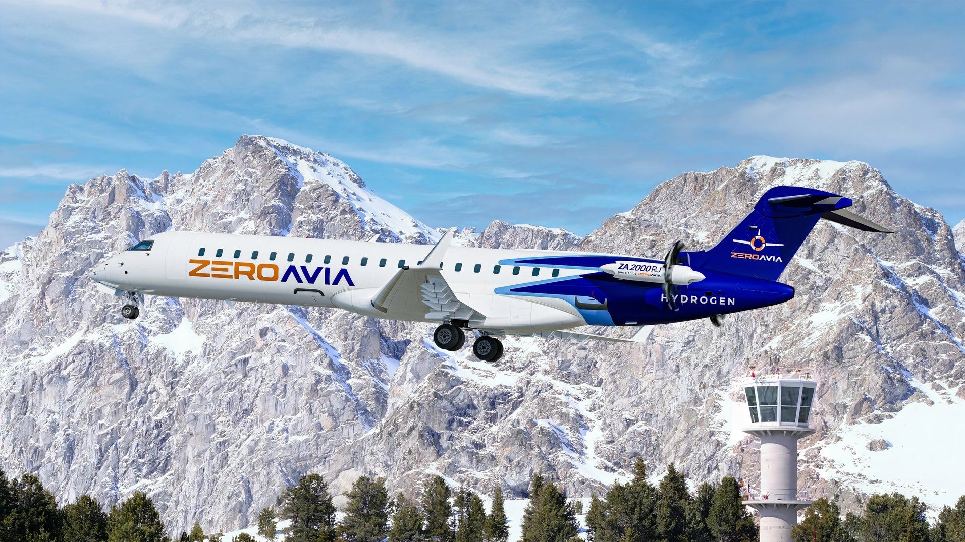 American Airlines Augen Wasserstoff Strom mit 100 Motorkauf