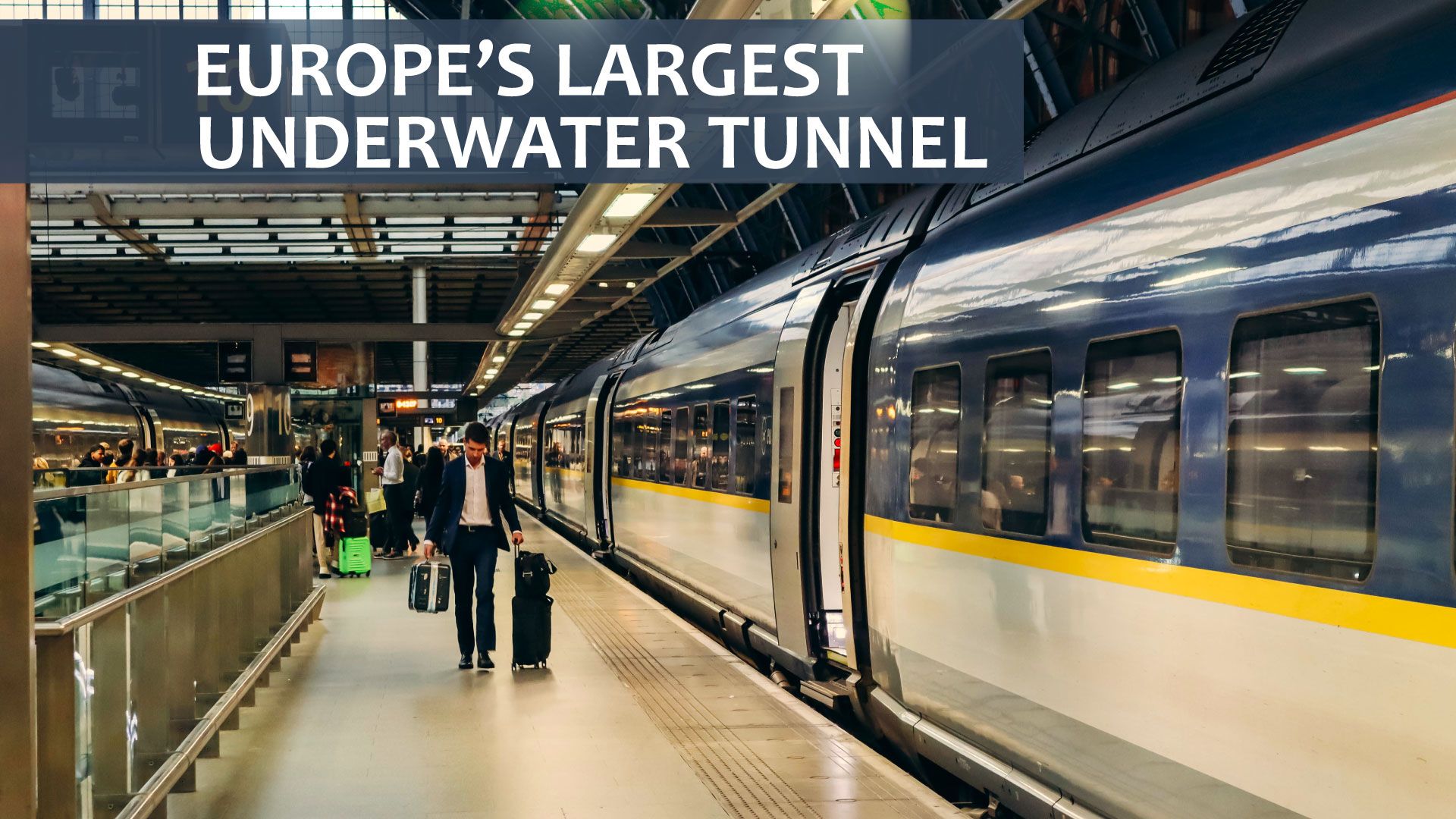 246 Fuß unter dem Meeresspiegel befindet sich Europas größter Unterwassertunnel