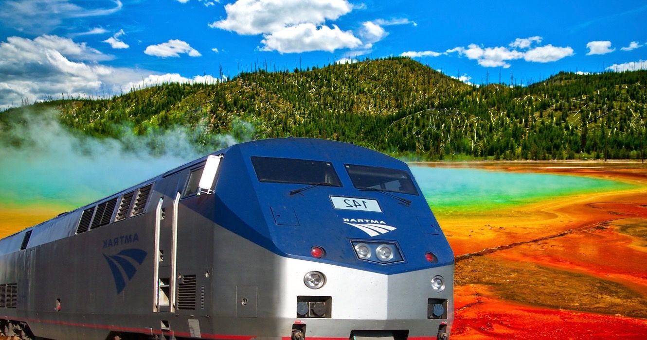 Siehe 8 Nationalparks auf dieser kalifornischen Zephyr 