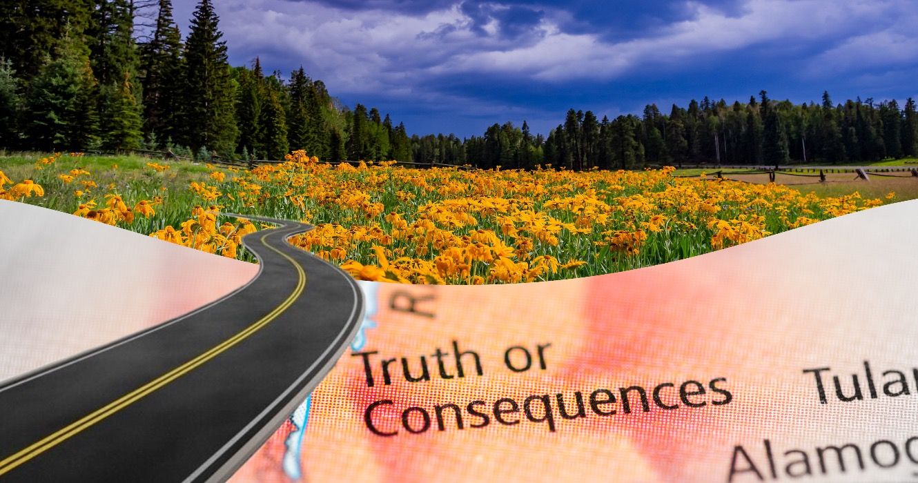 Diese Tagesreise verbindet zwei kleine Städte in Arizona und New Mexico