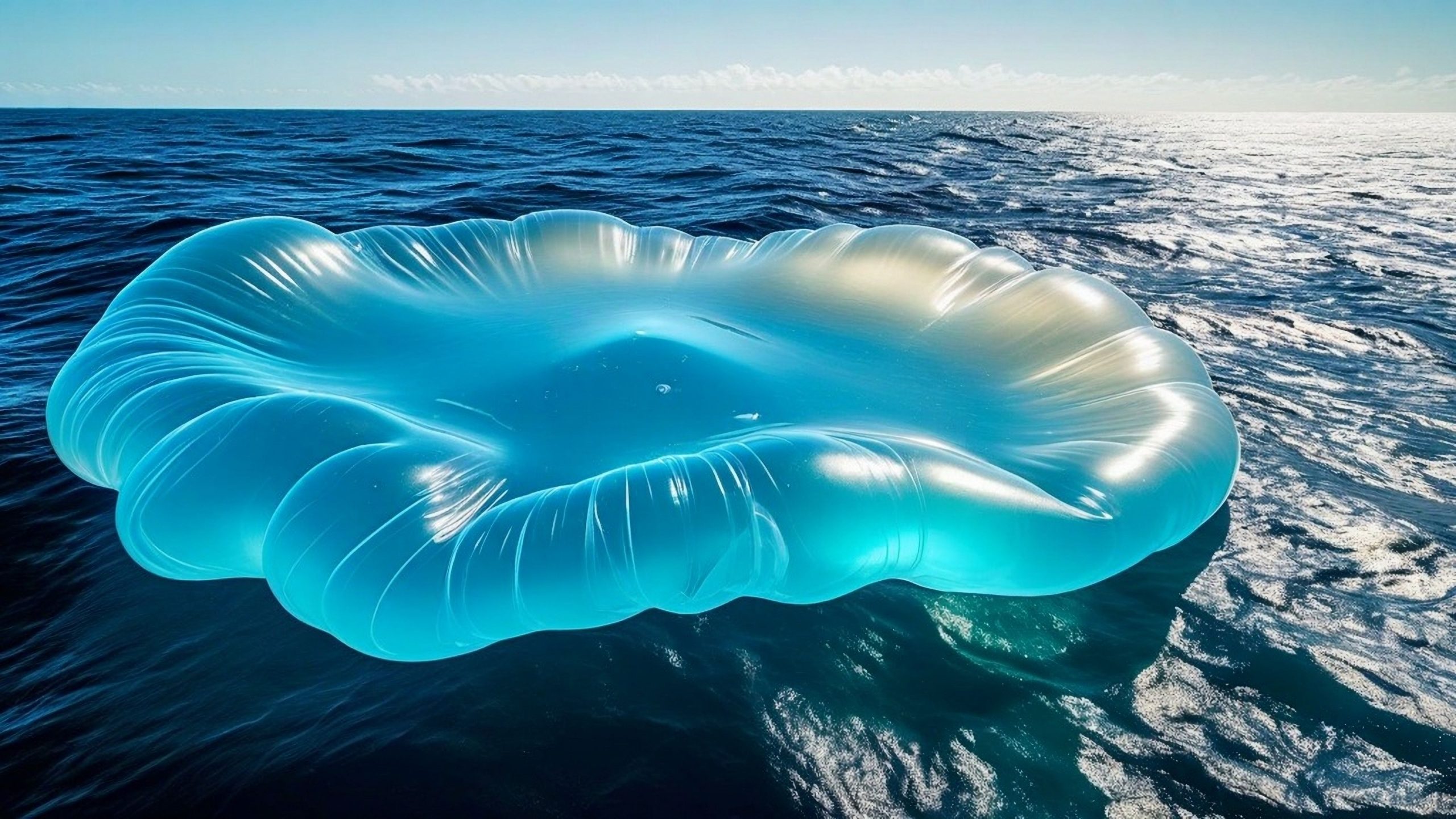 In der Mitte des Atlantik