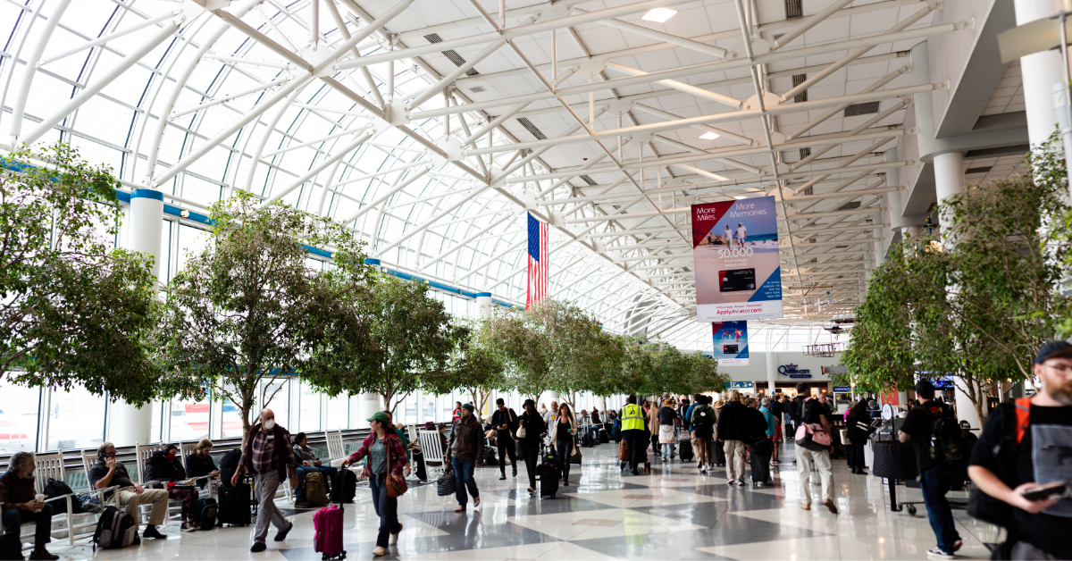 Vor einer geschäftigen Thanksgiving 