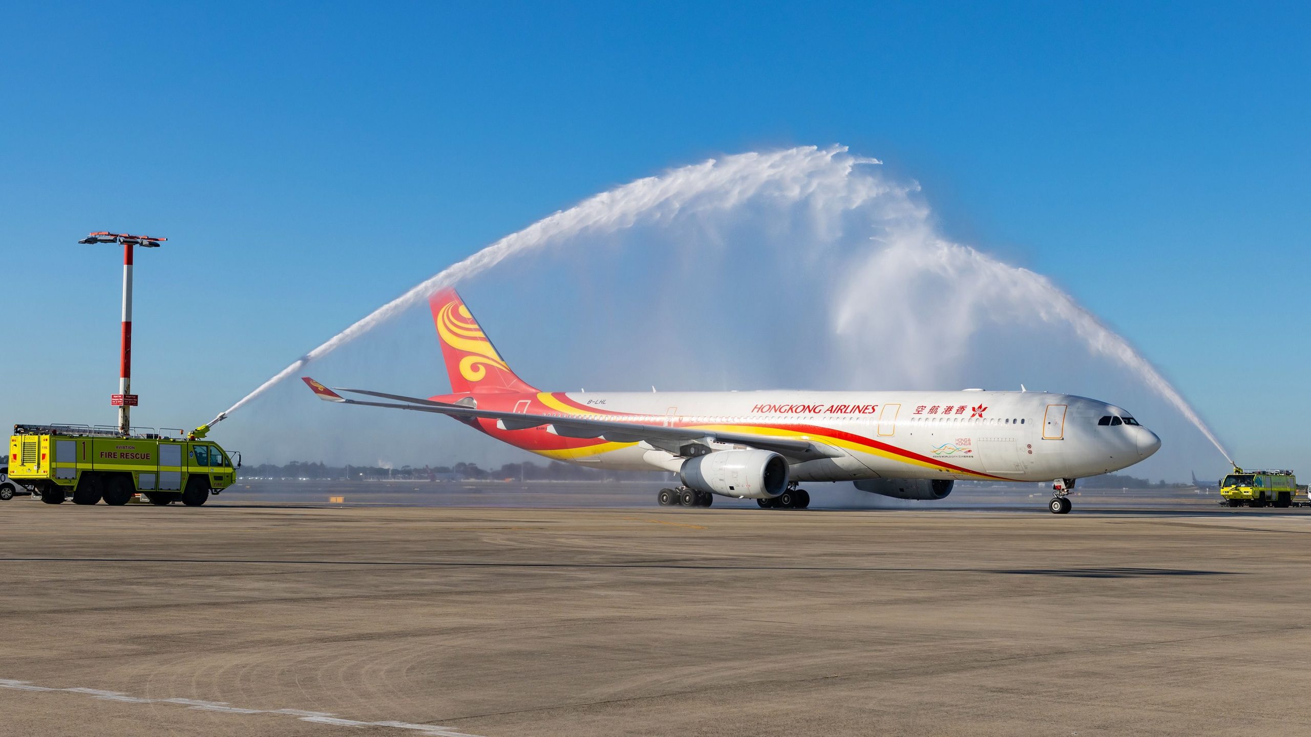 Hongkong Airlines hat seinen neuen 10 
