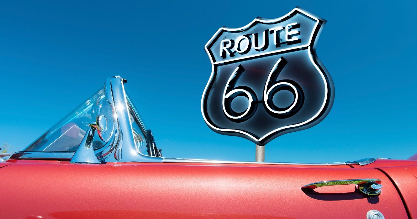 Fahren Sie diese skurrile Route 66 