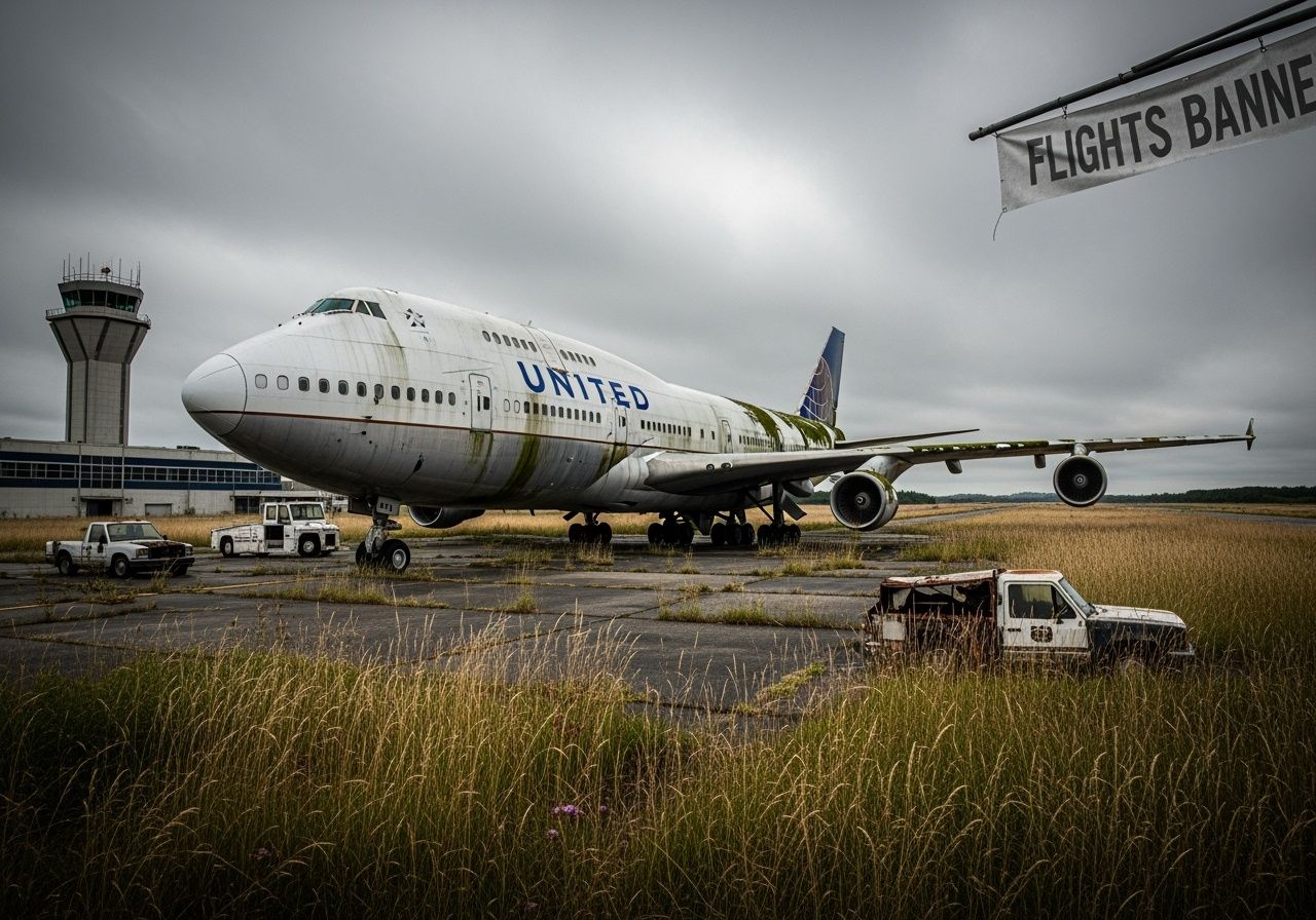 United Airlines dreht die Köpfe, nachdem er zwei inländische US 