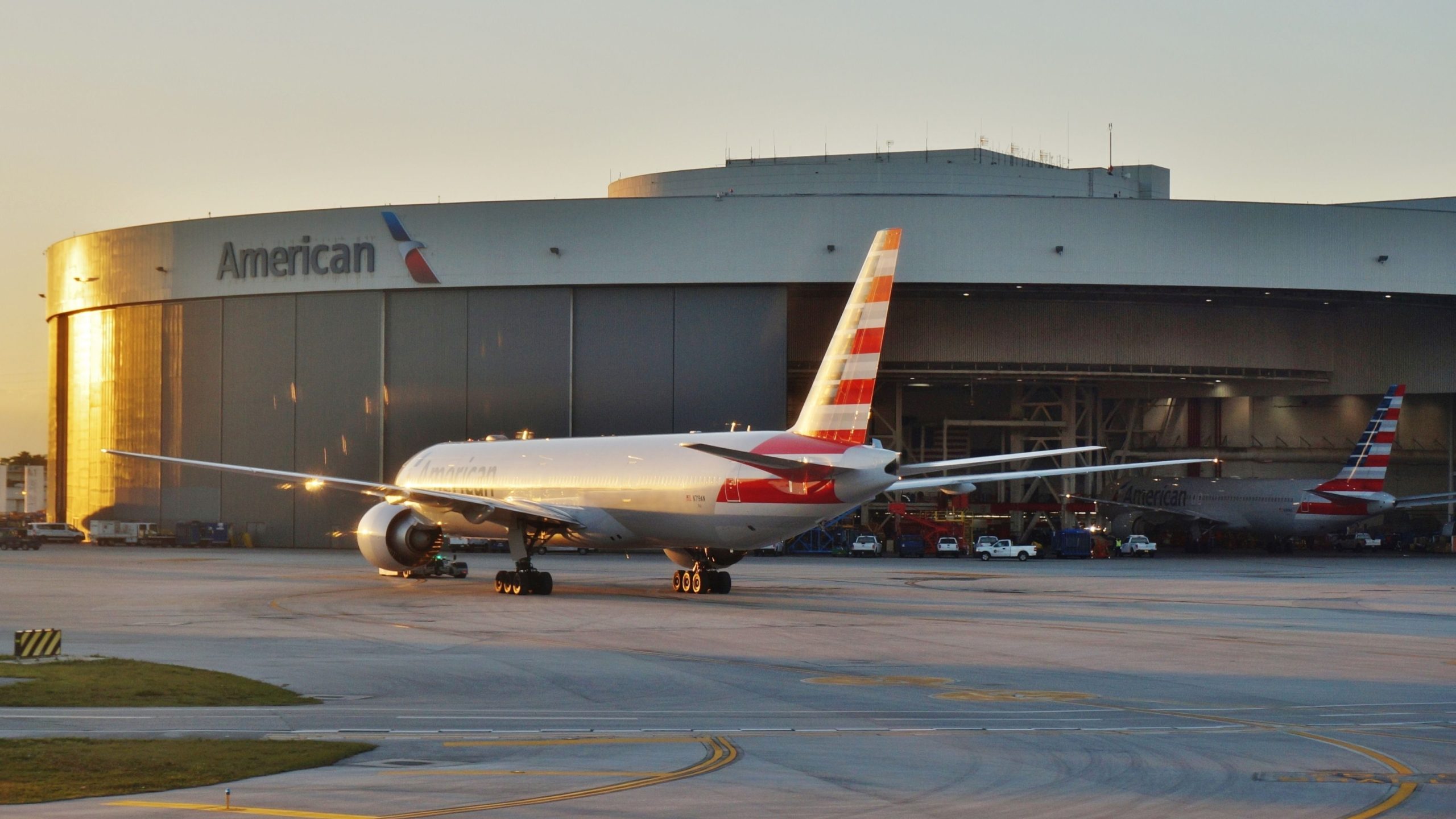 American Airlines zur Einführung der neuen Flaggschiff 