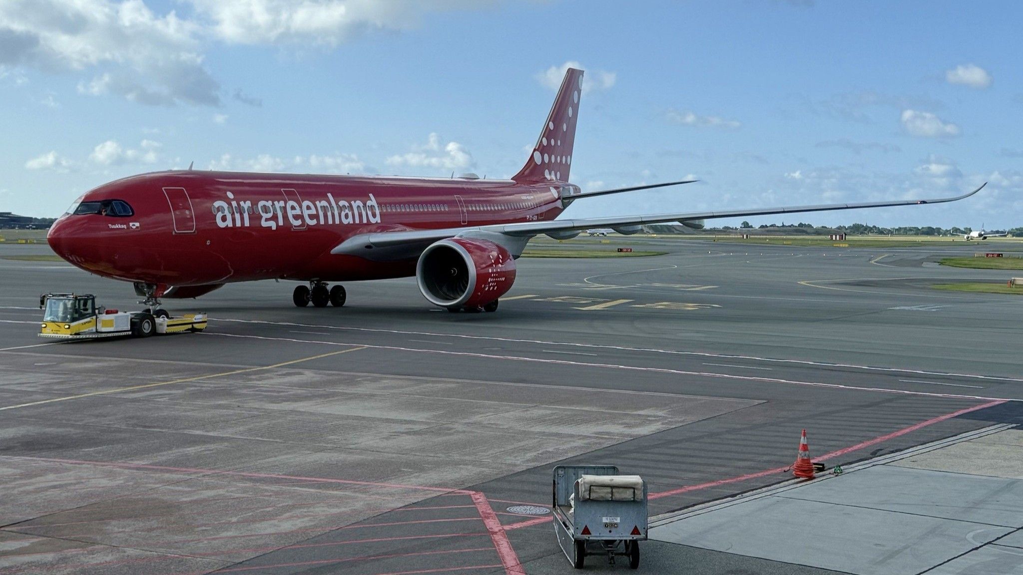 Sicherheitsmängel Ground International Flüge am Flughafen Nuuk