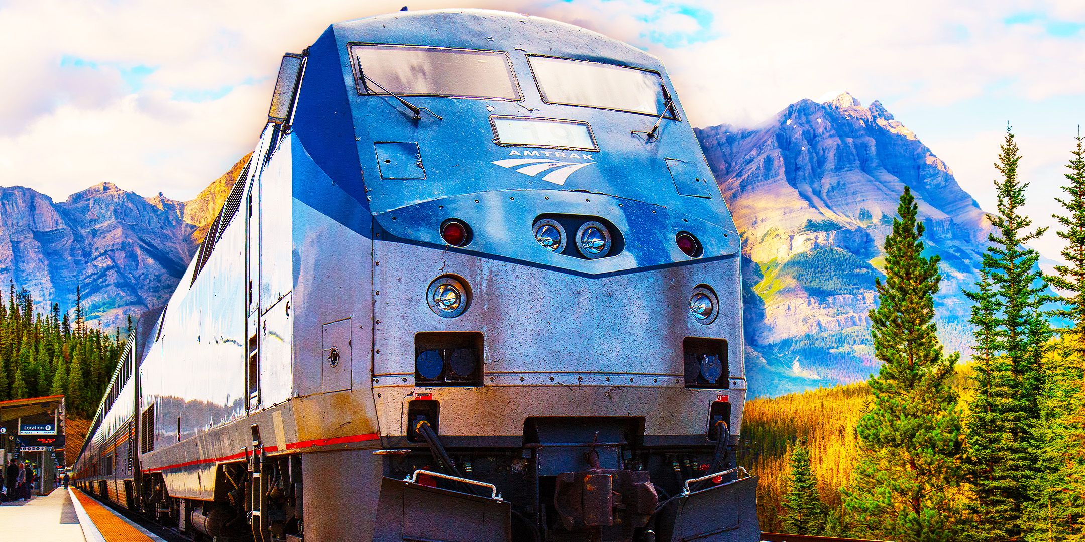 Sie werden nicht glauben, was Amerikas landschaftlich reizvollster Amtrak 