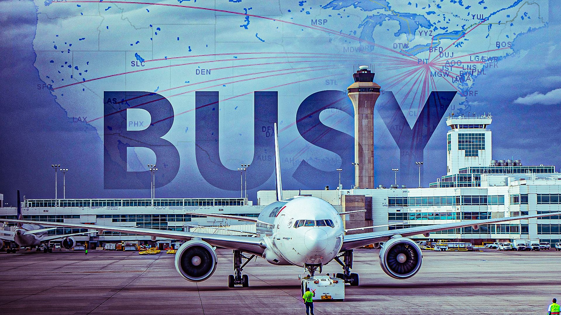 Die am stärksten verkehrten Flughäfen in Nordamerika 2025