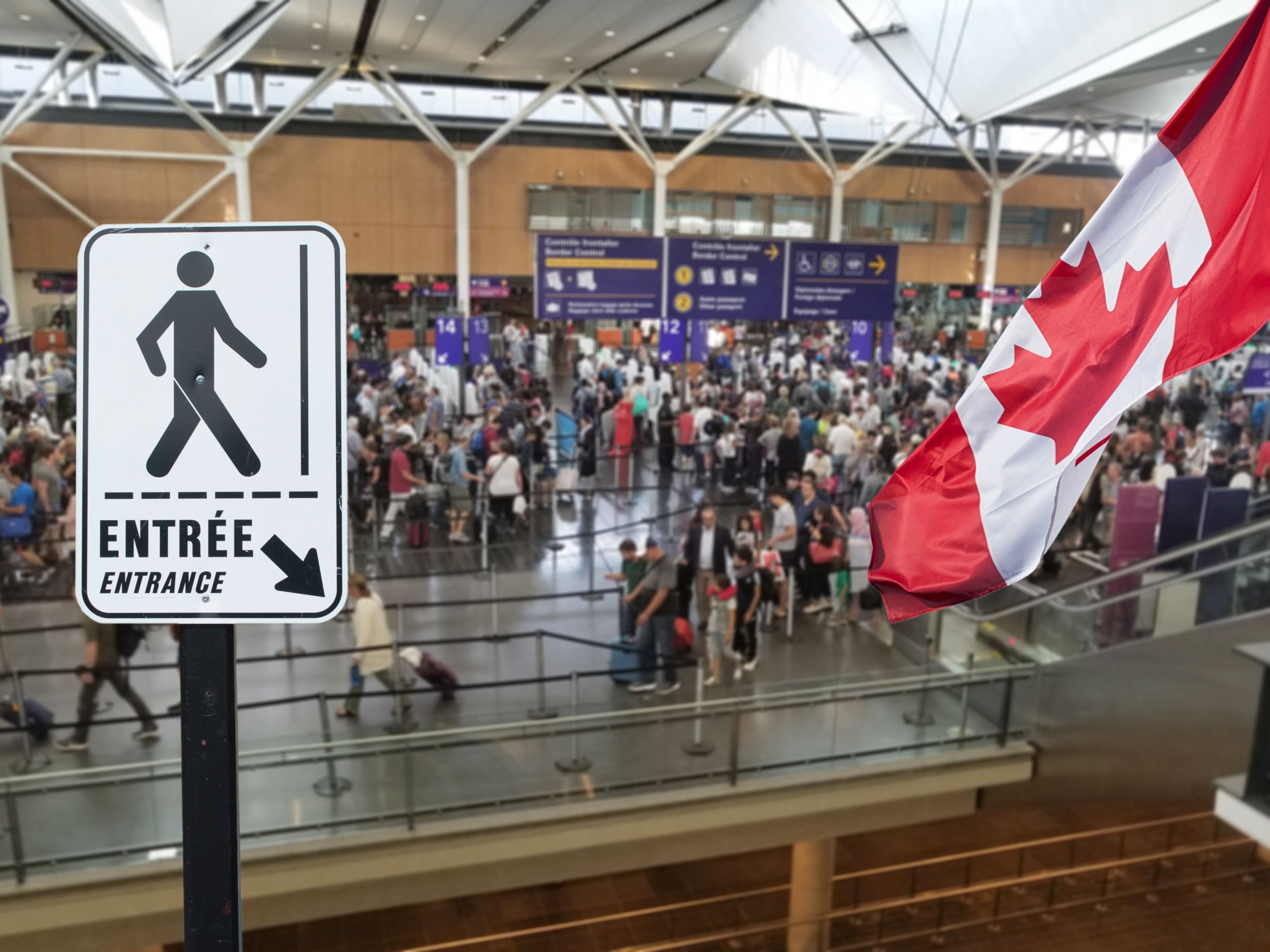 Die Amerikaner drängen in Kanada mit einem neuen Dilemma des Flughafen Zolls zurück