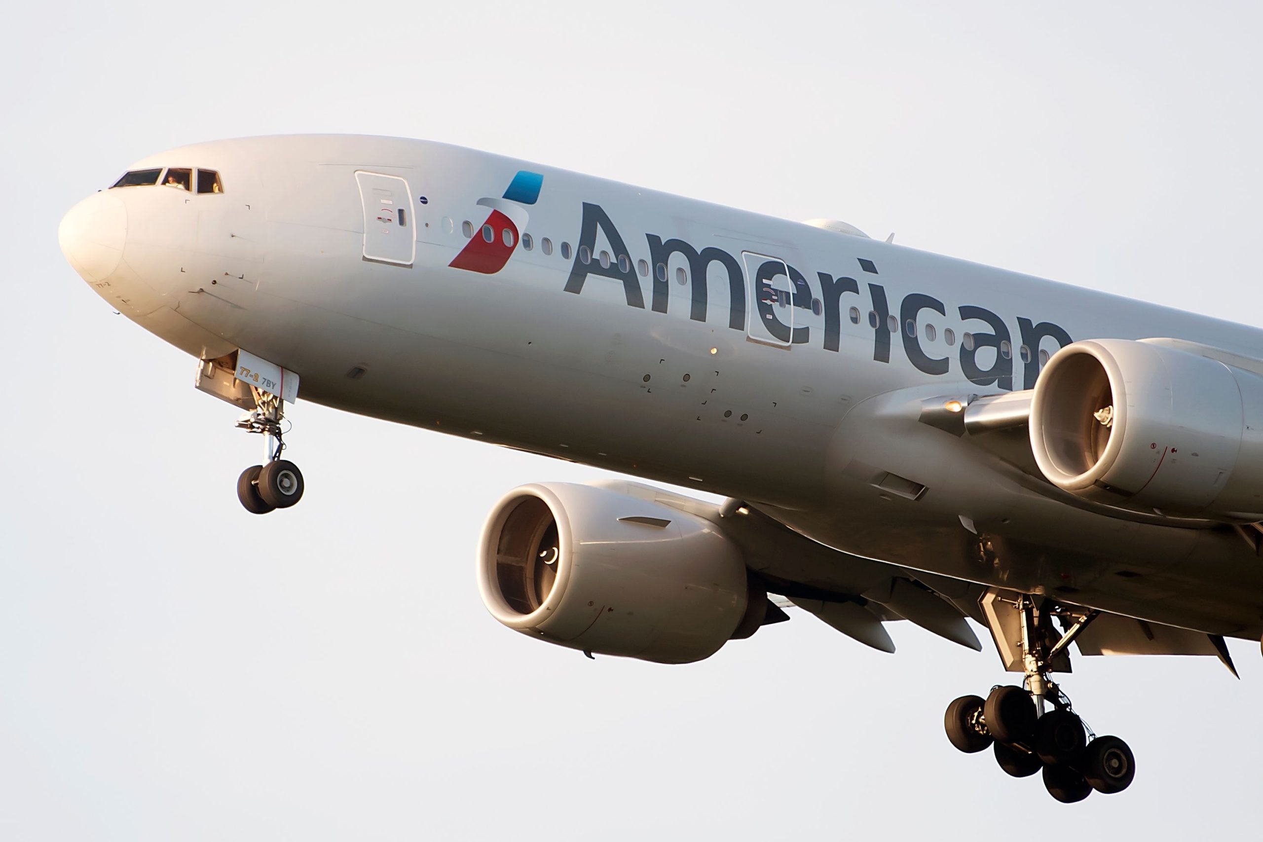 American Airlines hat Passagiere, die sich mit Hunderten von US 