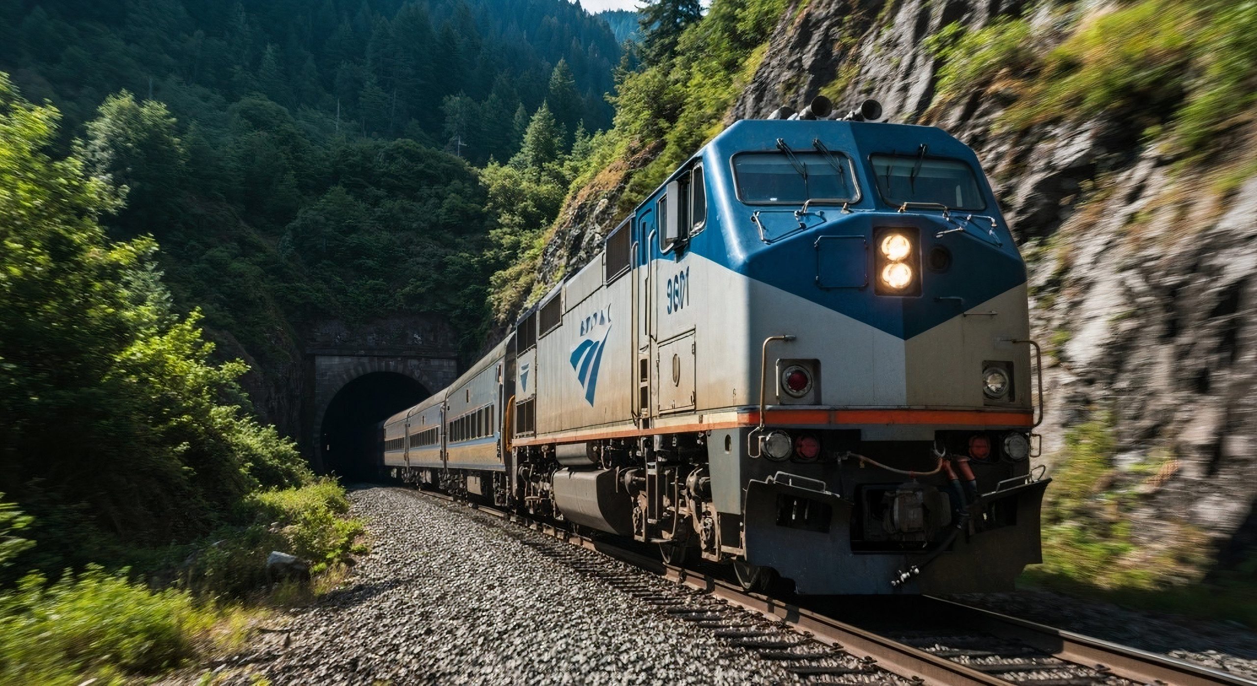Dieser geniale Tunnel ist das Beste an Amtraks kalifornischer Zephyr 