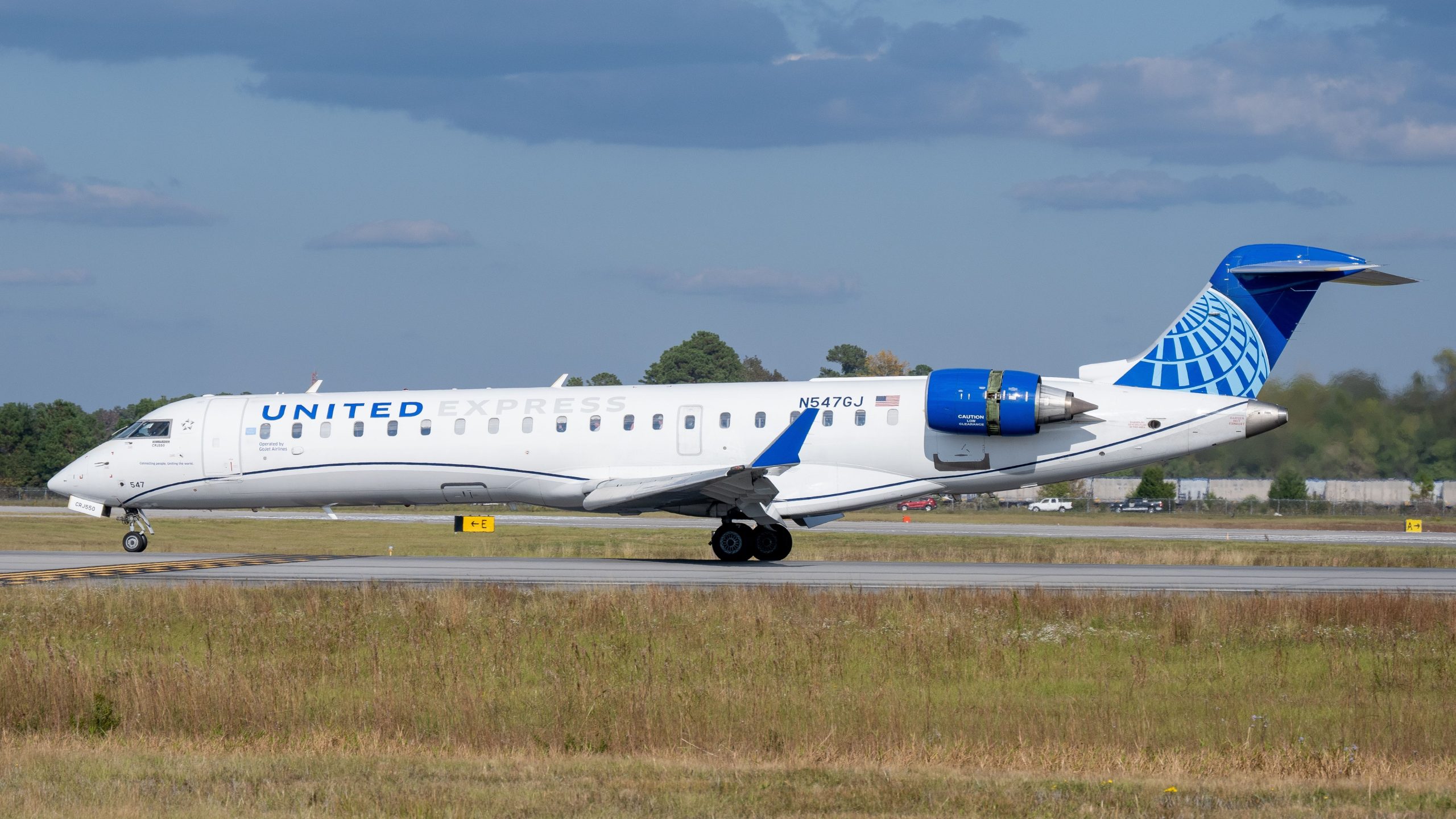 United Airlines erzählt uns den regionalen Flughafen, dass Washington Dulles voll ist