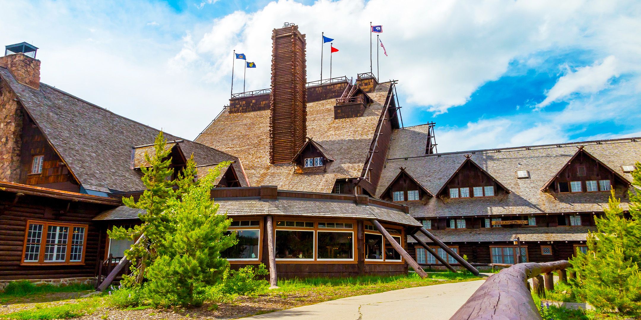 Die älteste National Park Lodge, die noch von Besuchern verwendet wird