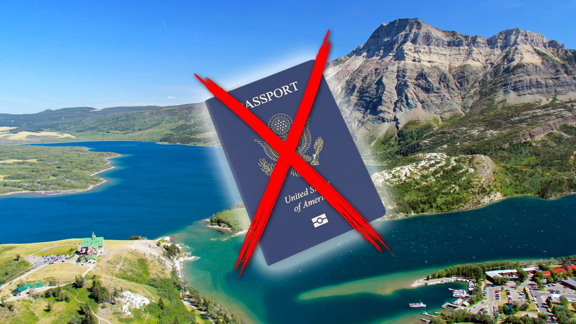 Der einzige Ort, an dem Sie die Grenze zwischen US-Kanada ohne Pass überqueren können