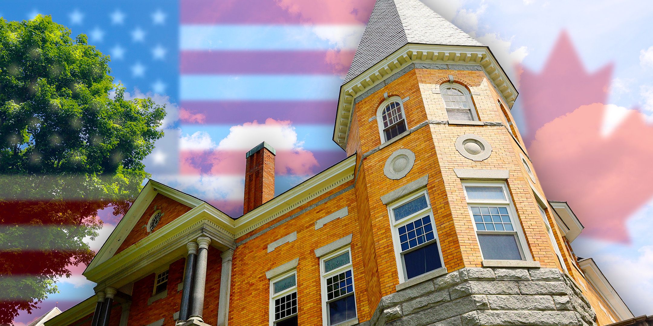 Die Grenze zur US-Kanada läuft direkt durch dieses wenig bekannte Opernhaus