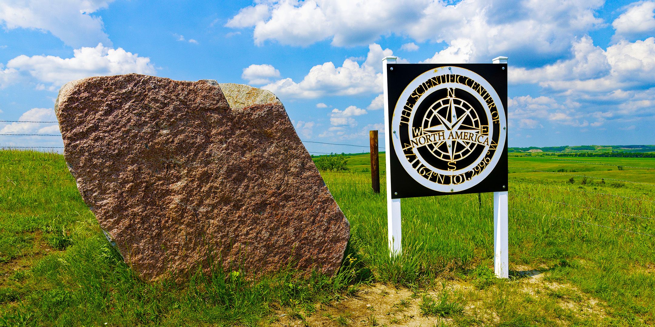 Diese wunderschöne Kleinstadt ist das offizielle Zentrum Nordamerikas