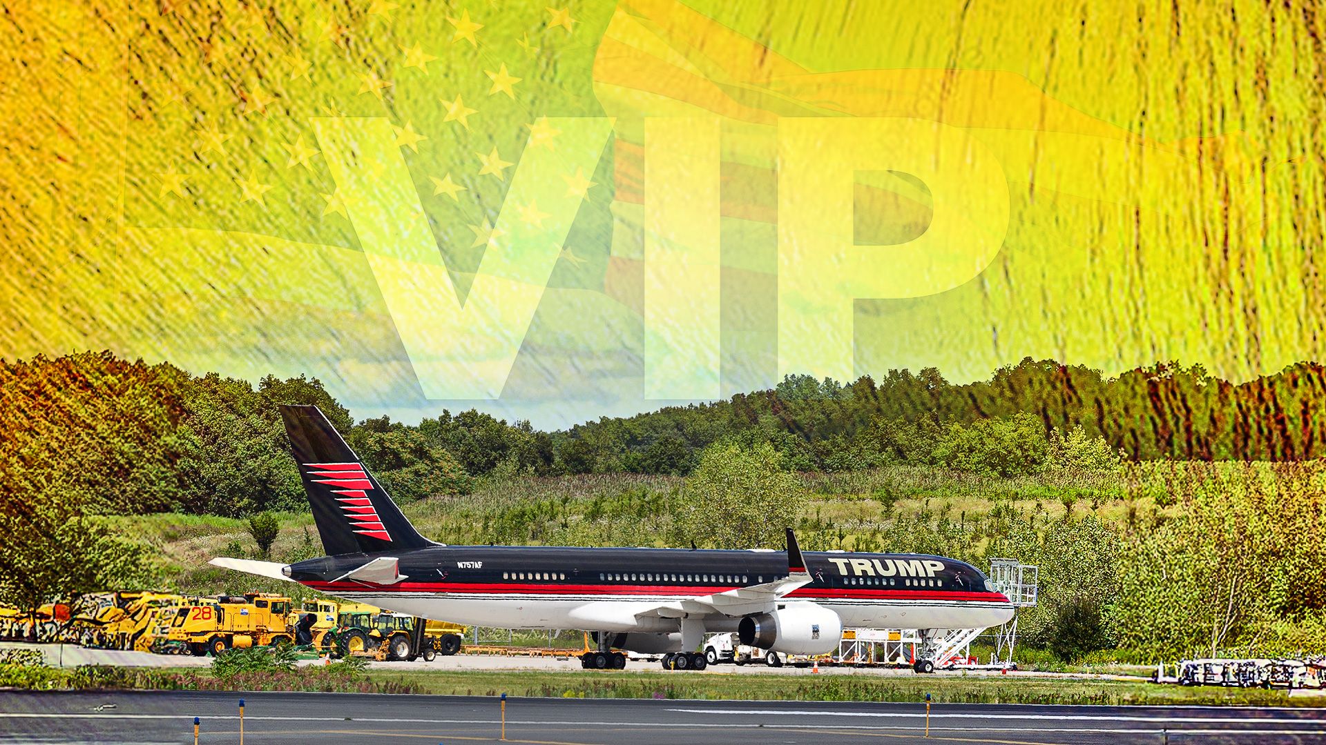 Der letzte Boeing 757 in Amerika passt für einen Präsidenten