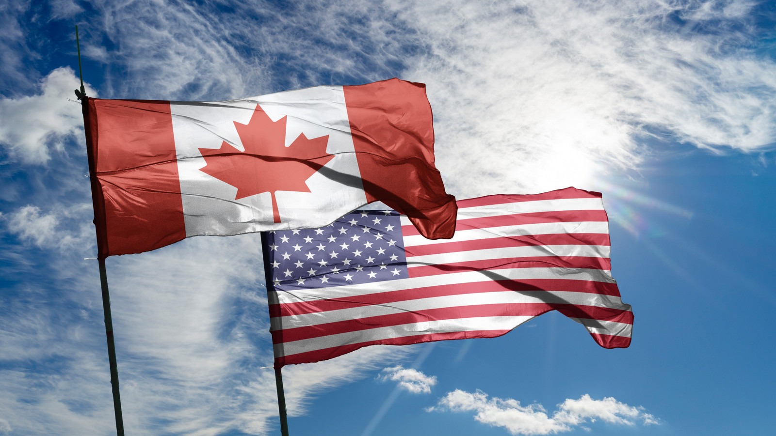 Die Amerikaner freuen sich, als die kanadische Stadt die Daten mit einer überraschenden Zunahme der Reisen in die USA verblasst