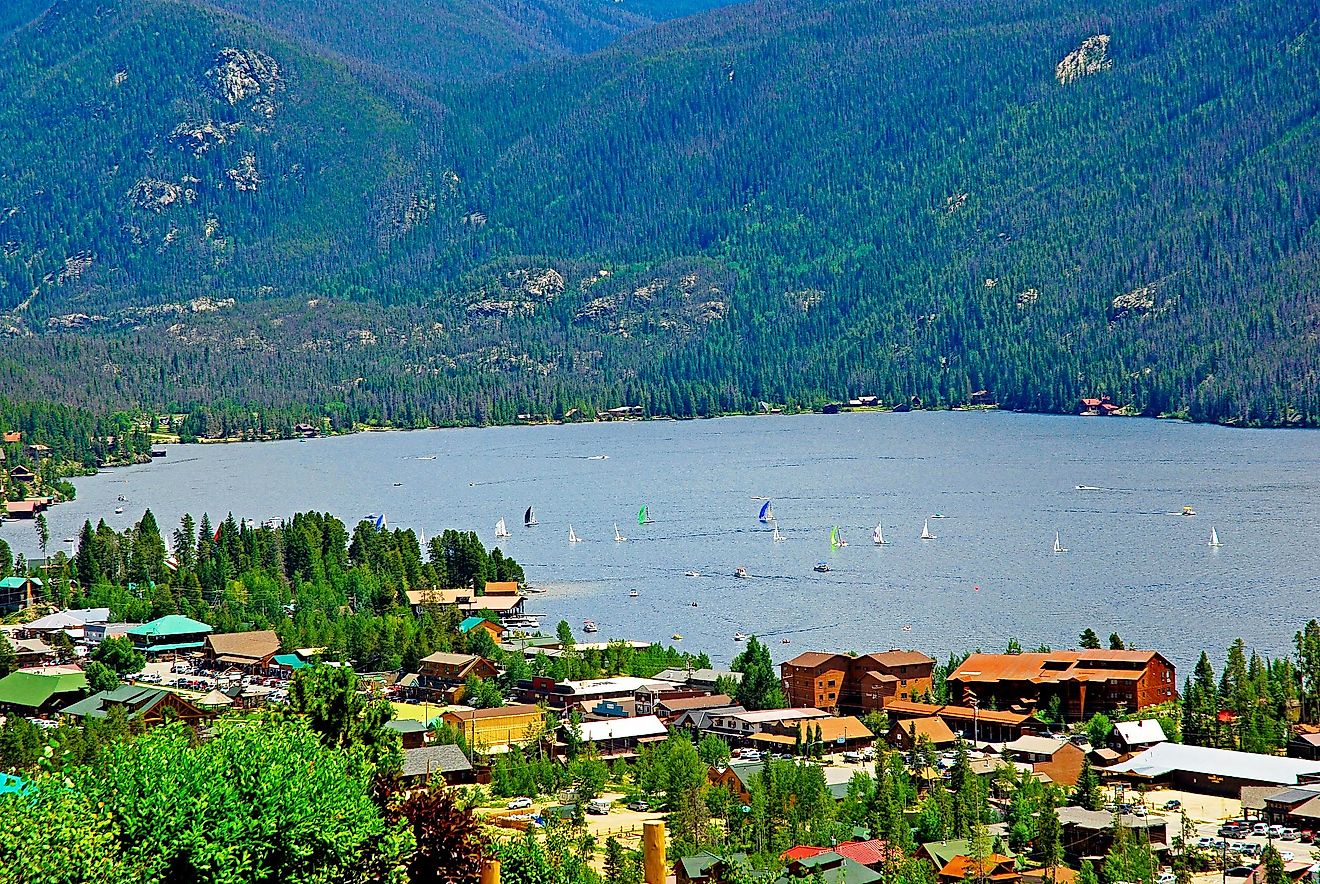 6 beste Städte am See in den Rockies