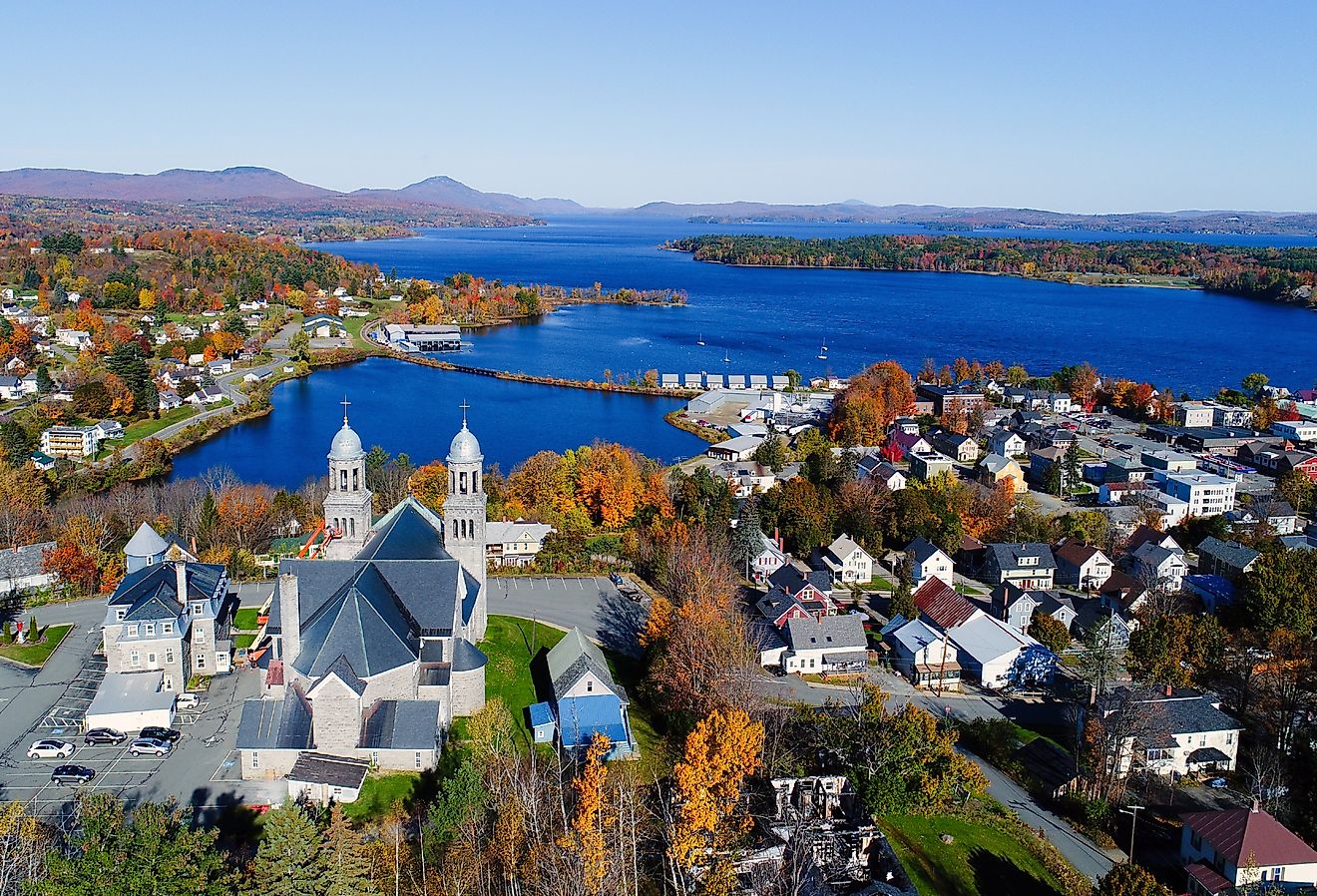 7 Beste Lakeside Towns in Vermont
