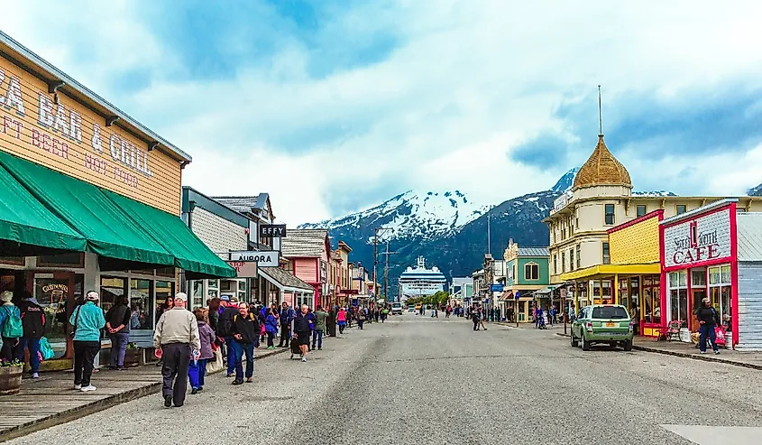 11 Städte außerhalb der Mischung in Alaska