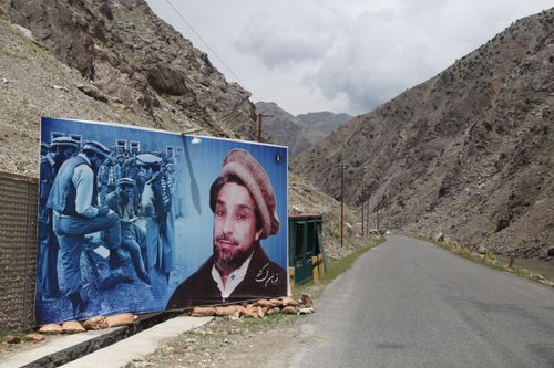 Inspirationon die Straße in Panjshir, Afghanistan