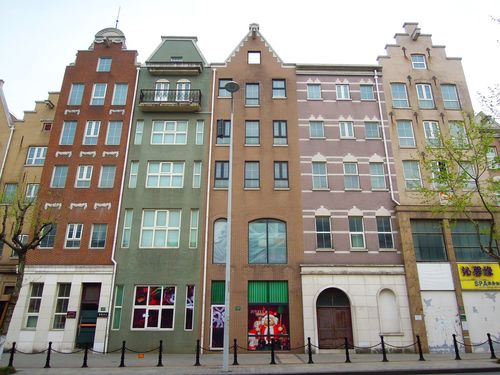 Inspiration Die sechs Städte im europäischen Stil befinden sich tatsächlich in Shanghai