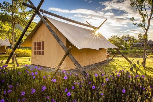 InspirationFour Luxus Camping 