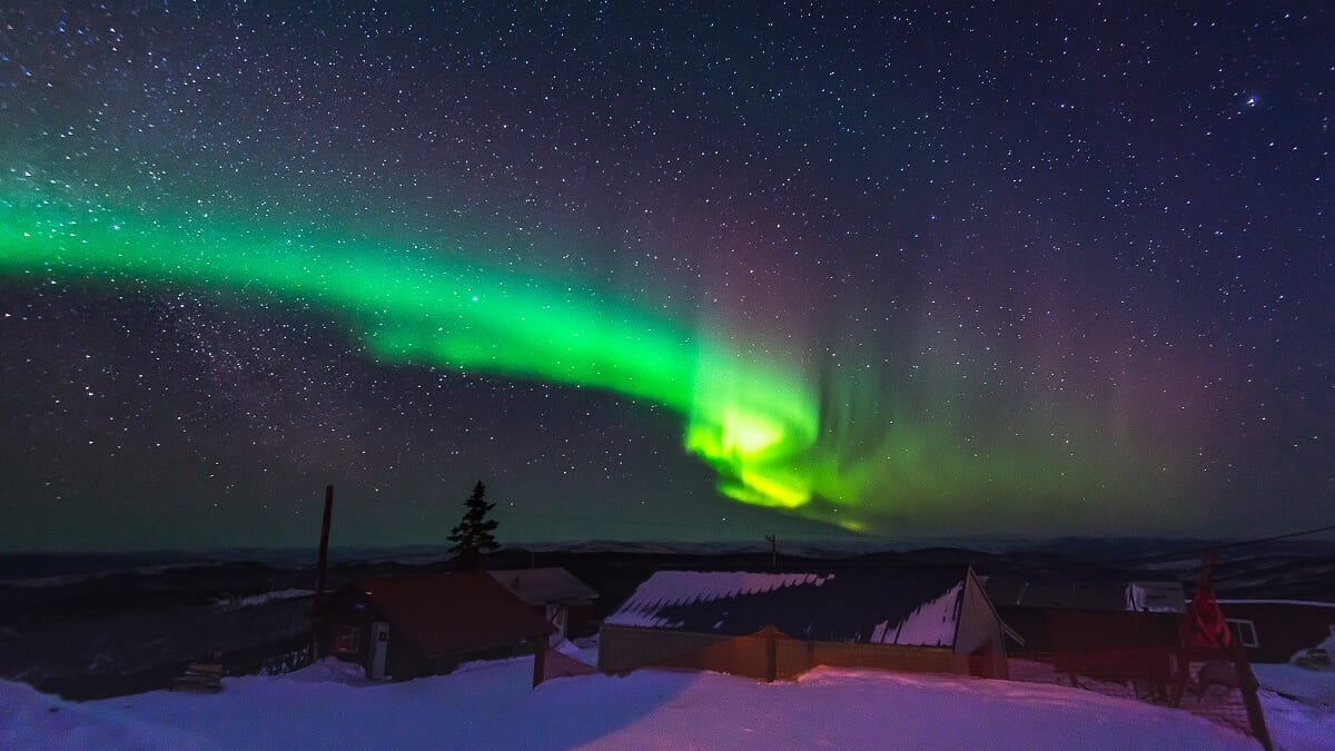 11 Spots in Fairbanks für die Aurora-Besichtigung