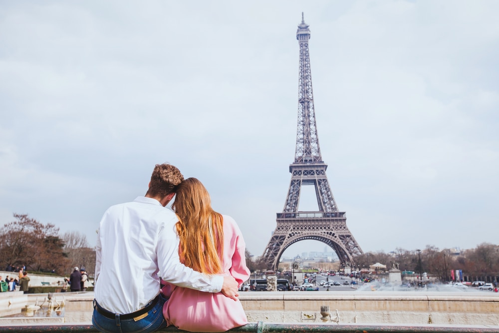 Romantische Dinge in Paris, der Stadt der Liebe zu tun