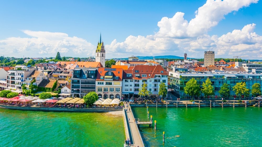 6 Touristenplätze in Friedrichshafen! Eine Resortstadt am Ufer des Constance 